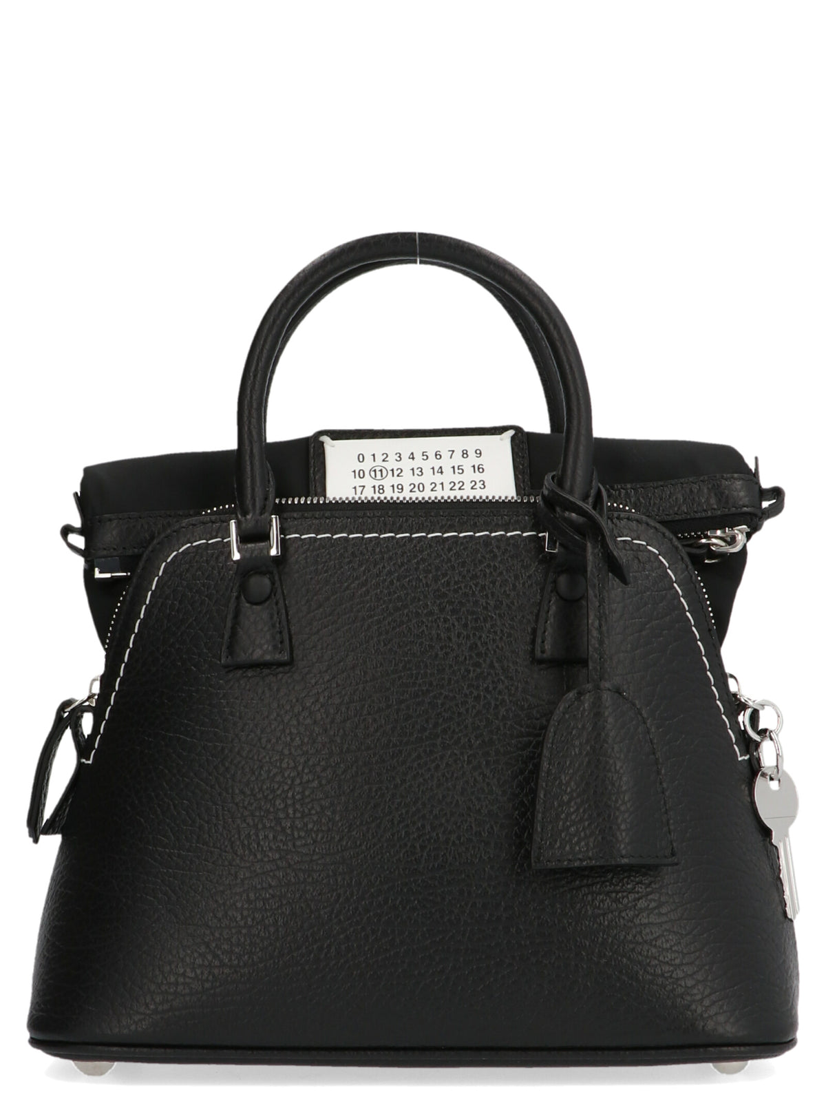 Maison Margiela 5AC Mini Black Calfskin Handbag of Elegance