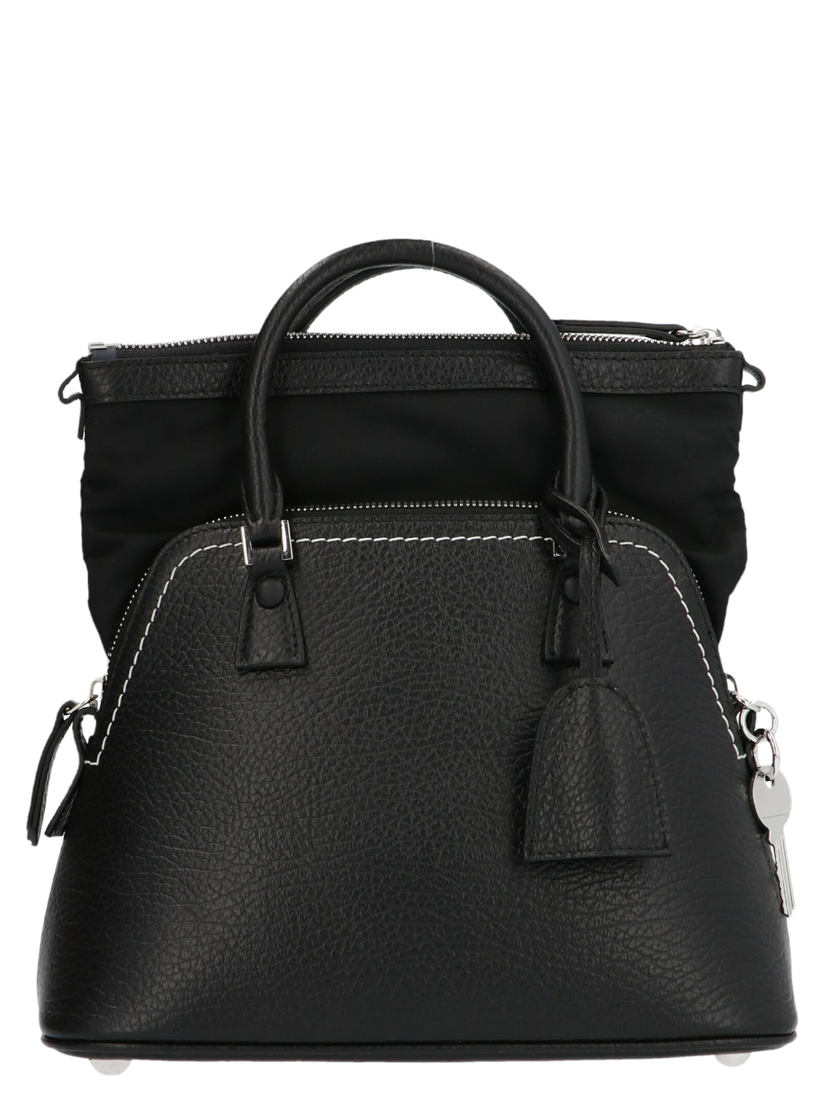 Maison Margiela 5AC Mini Black Calfskin Handbag of Elegance