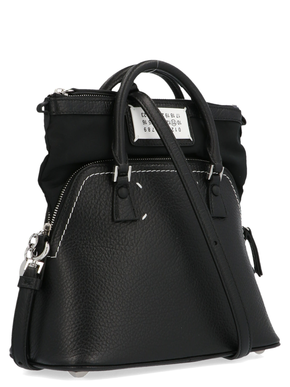 Maison Margiela 5AC Mini Black Calfskin Handbag of Elegance