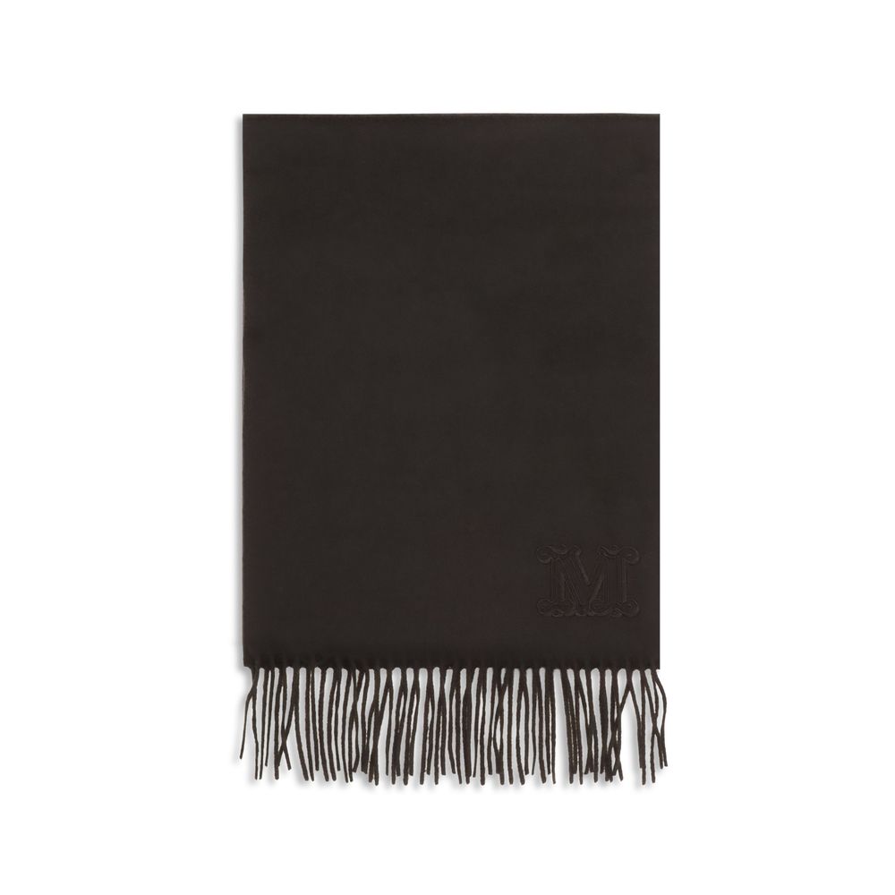 Max Mara Brown Cashmere Scarf