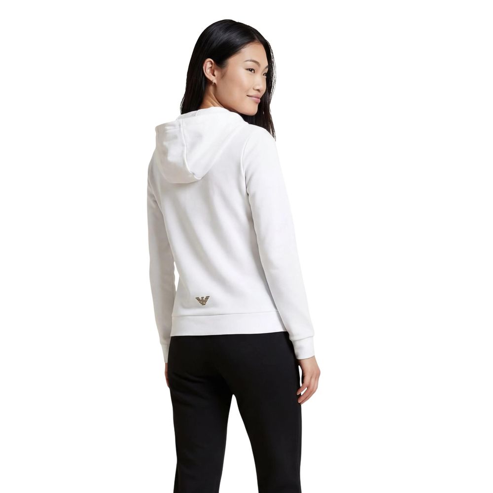Indulge in the luxurious EA7 Emporio Armani Black And White Polyester Tracksuit, crafted for exquisite comfort and timeless elegance, perfect for the discerning individual.