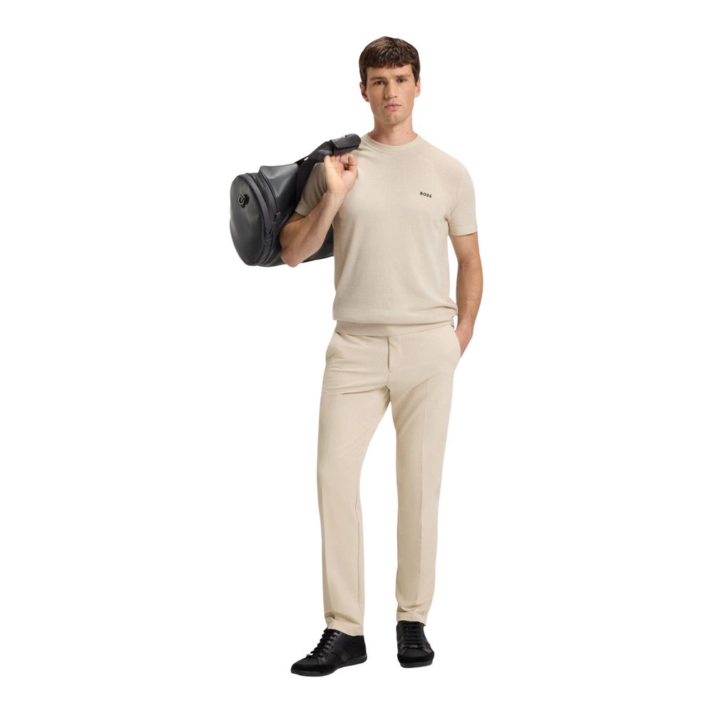 Hugo Boss Beige Skinny Pants - Timeless Elegance in Luxury