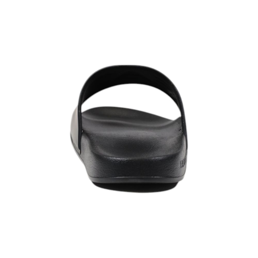 EA7 Emporio Armani Black and White PVC Slippers - Luxe Comfort