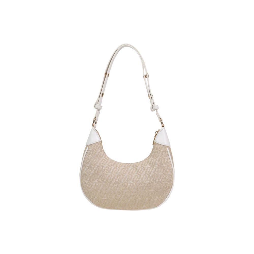 Liu Jo Beige Polyester Handbag - Timeless Luxury for the Discerning