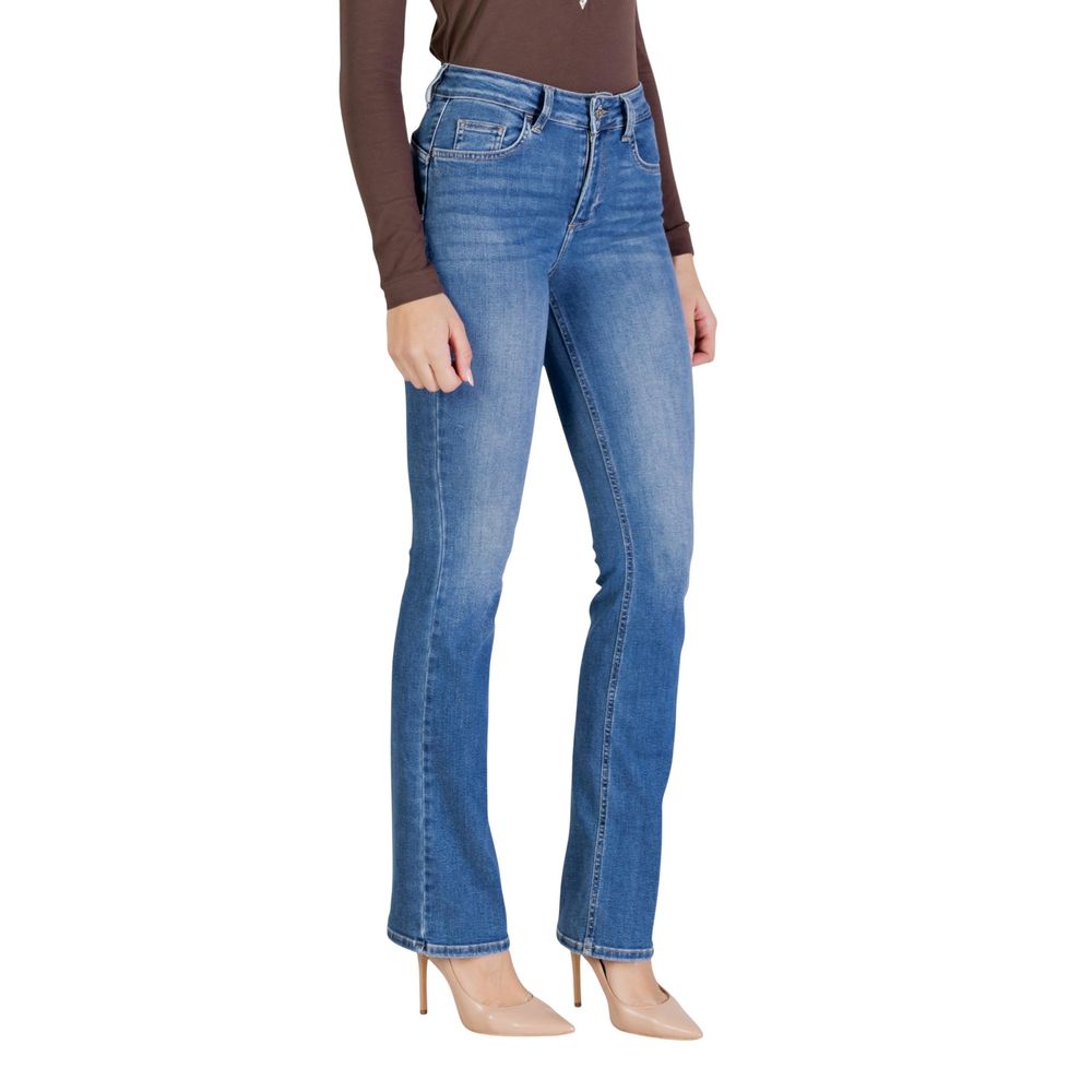 Liu Jo Blue Cotton Skinny Jeans - Elevate Your Elegance