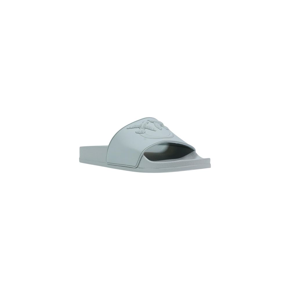 PINKO Green PVC Slippers - Luxury Comfort Redefined
