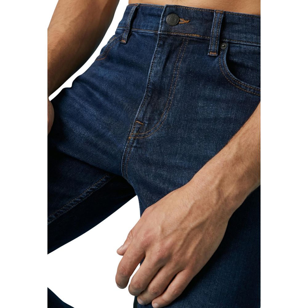 Hugo Boss Blue Cotton Skinny Jeans - Timeless Luxury Fit