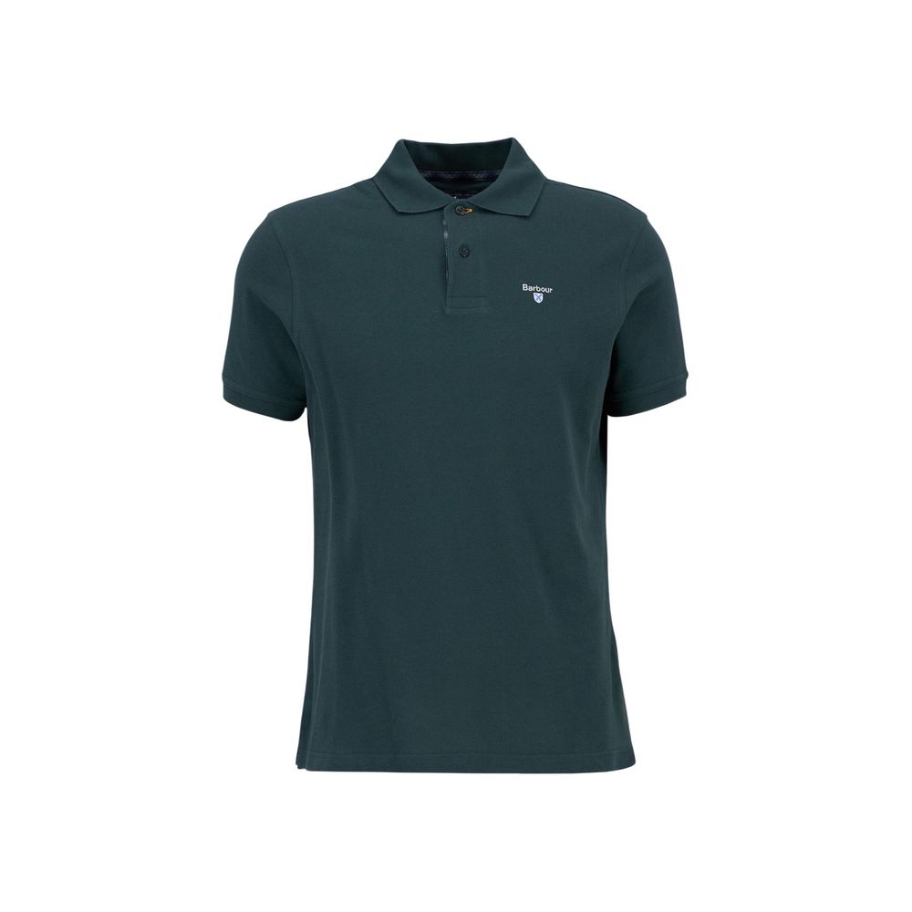 Discover the Barbour Bicolor Cotton Polo Shirt, a masterpiece of luxurious cotton and meticulous craftsmanship, perfect for those who appreciate refined elegance and timeless style.