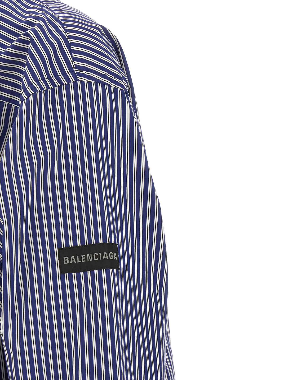 Balenciaga Blue Cotton Blouse - Timeless Luxury Redefined