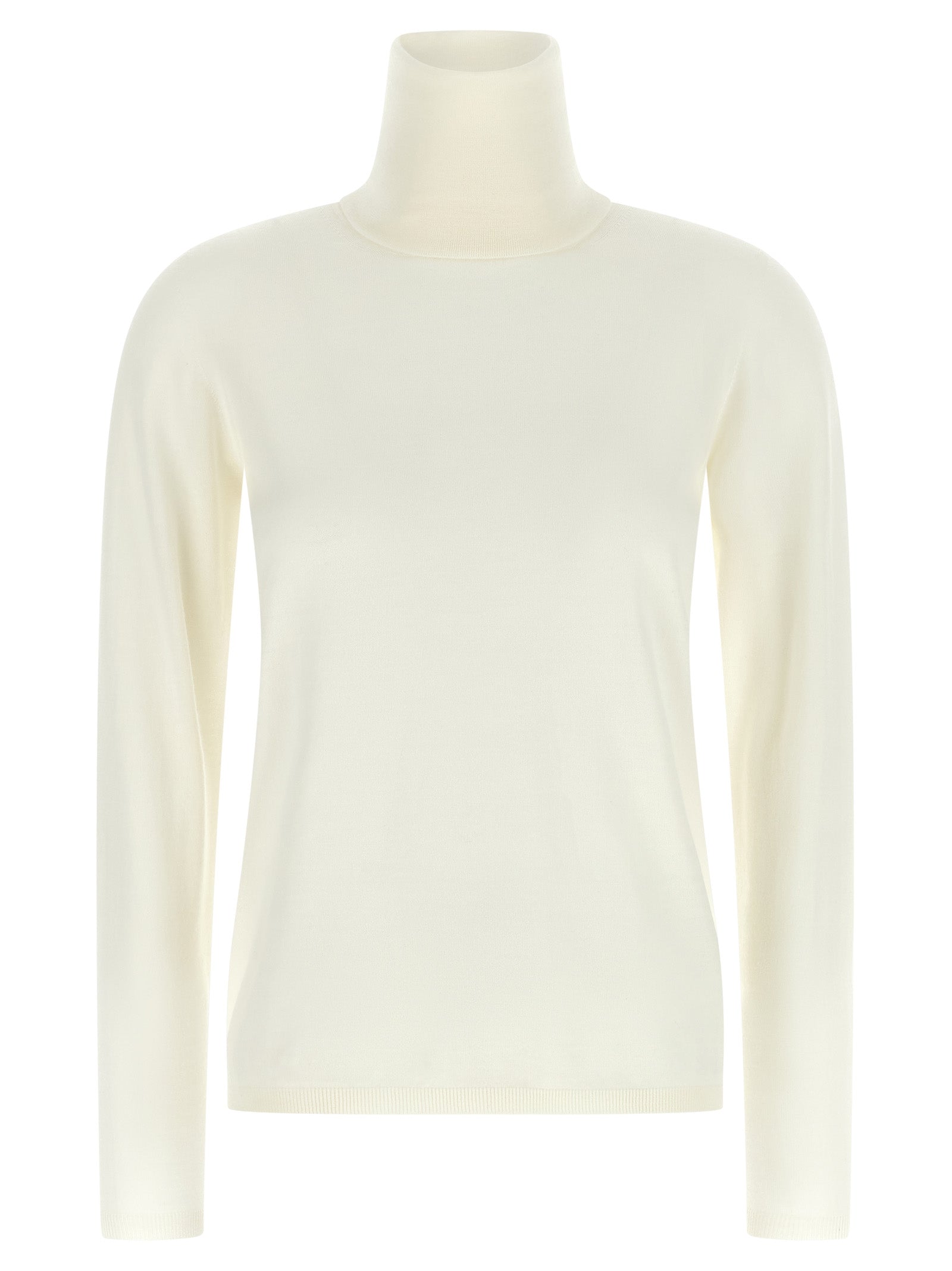 Max Mara White Virgin Wool Cardigan - Timeless Luxury Knitwear