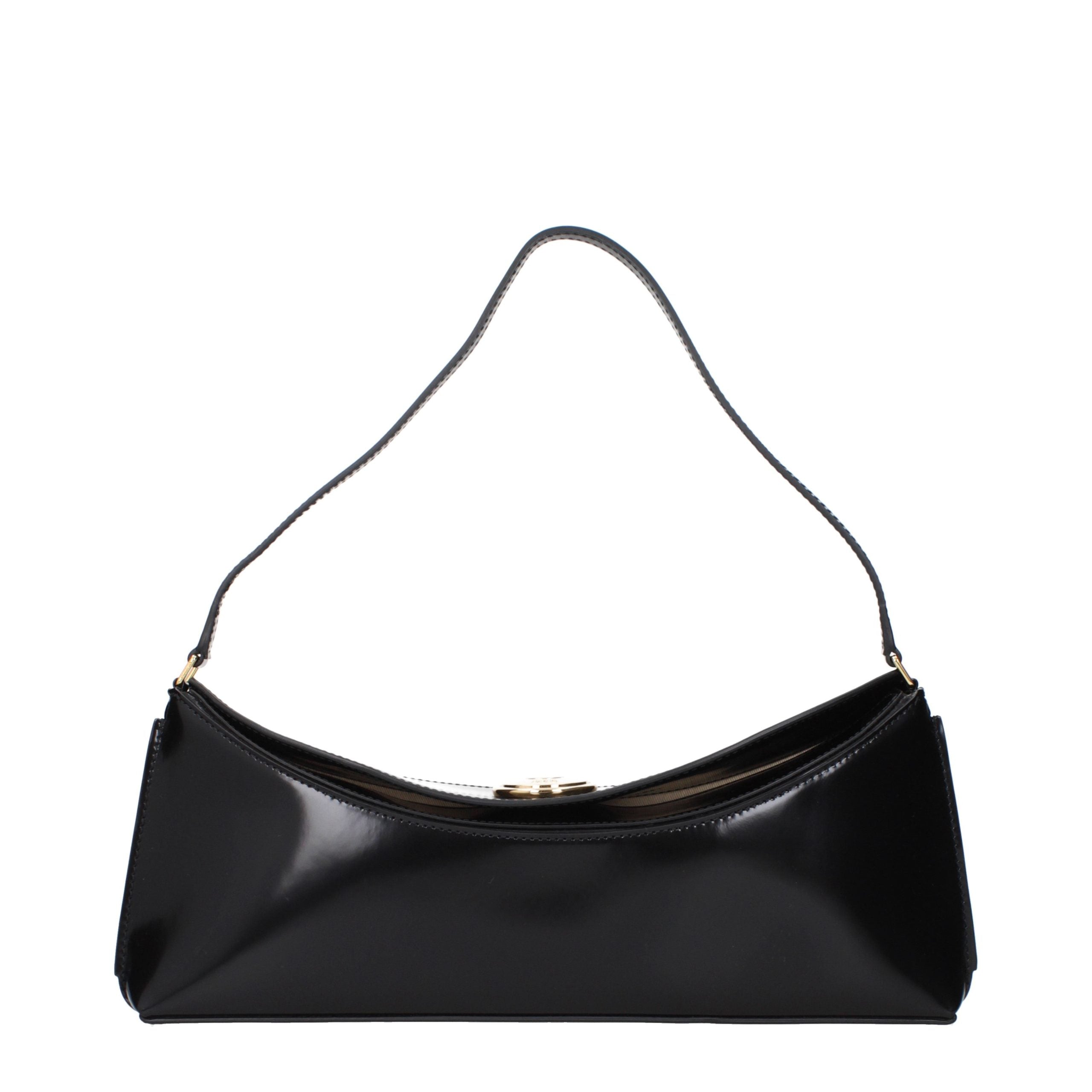 Jacquemus Black Leather Shoulder Bag - Elevate Your Elegance