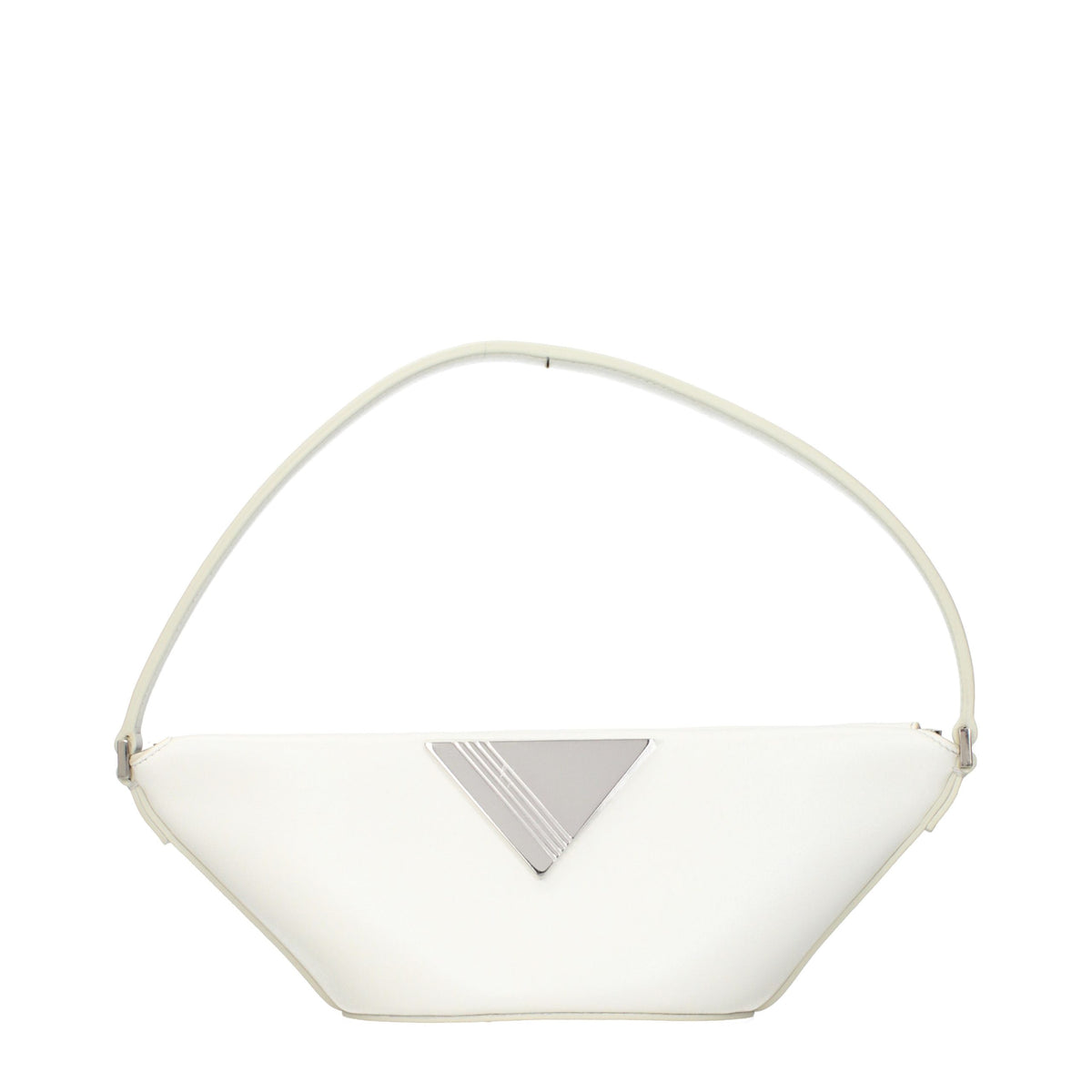 The Attico White Leather Handbag - Exquisite Luxury Accessory