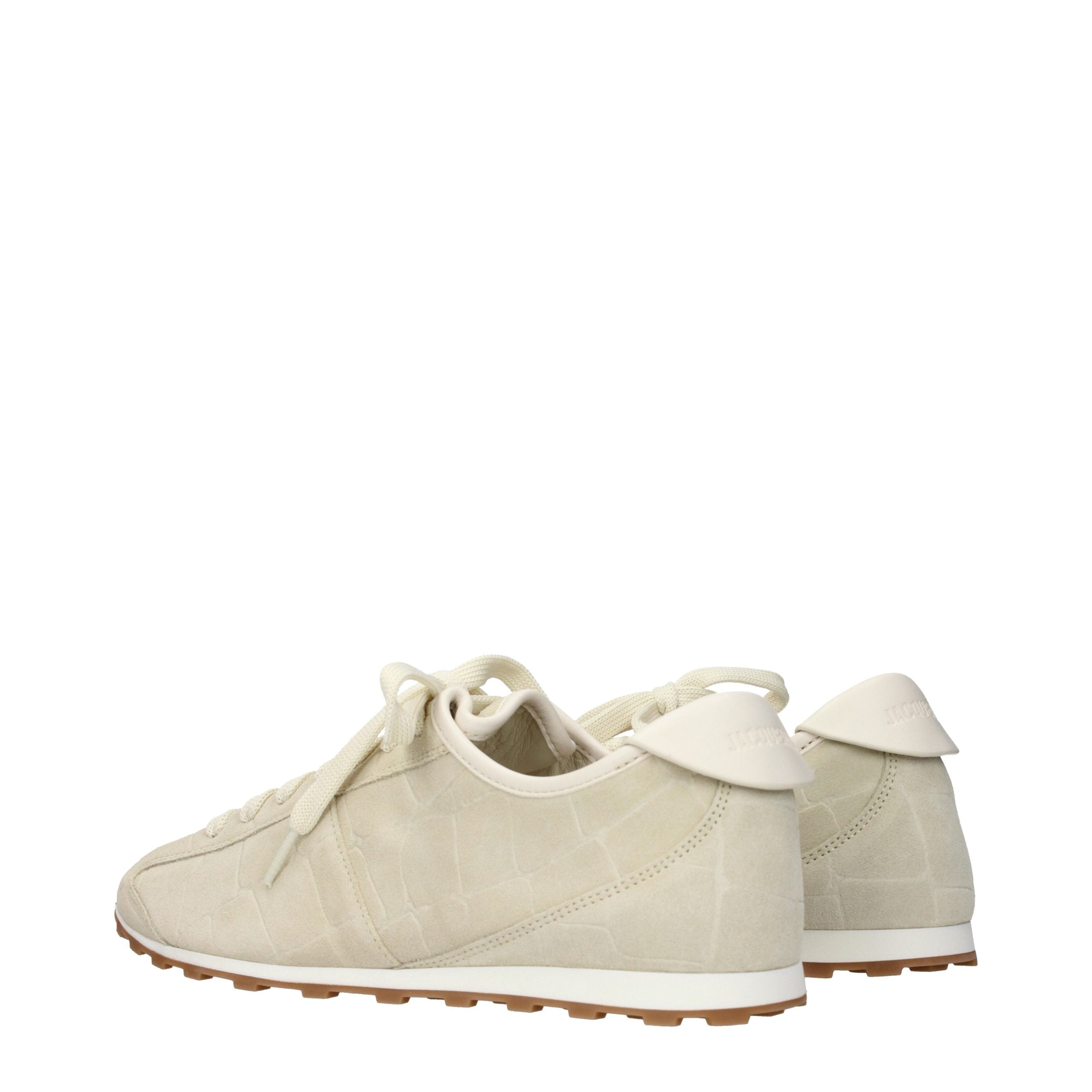 Jacquemus Beige Leather Sneakers - Elevate Your Luxe Style