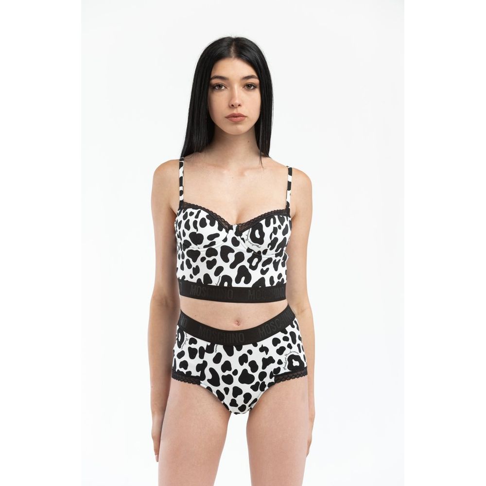 Moschino Black Modal Tank Top - Timeless Elegance Redefined