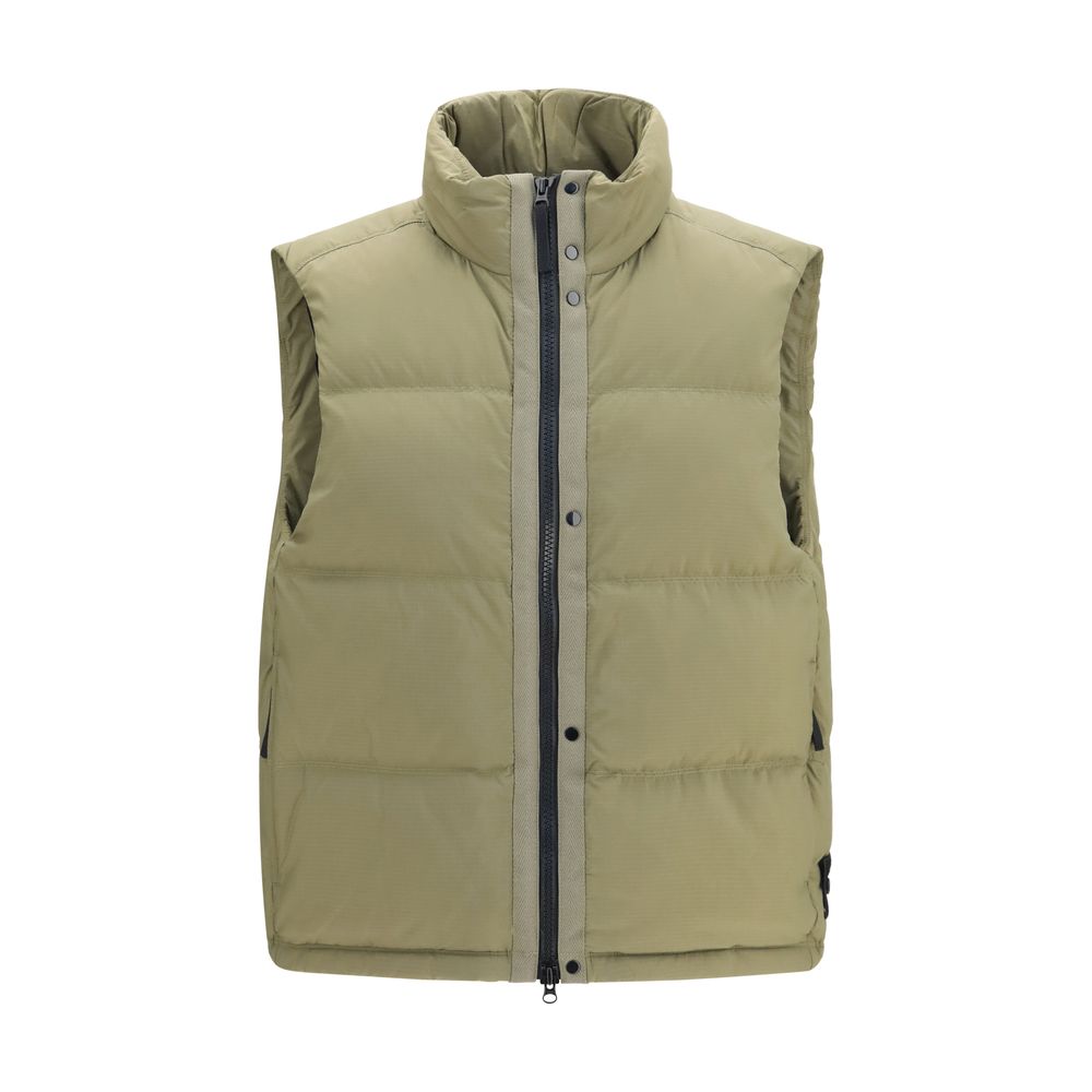 Stone Island Bicolor Polyamide Sleeveless Jacket - Luxury Outerwear