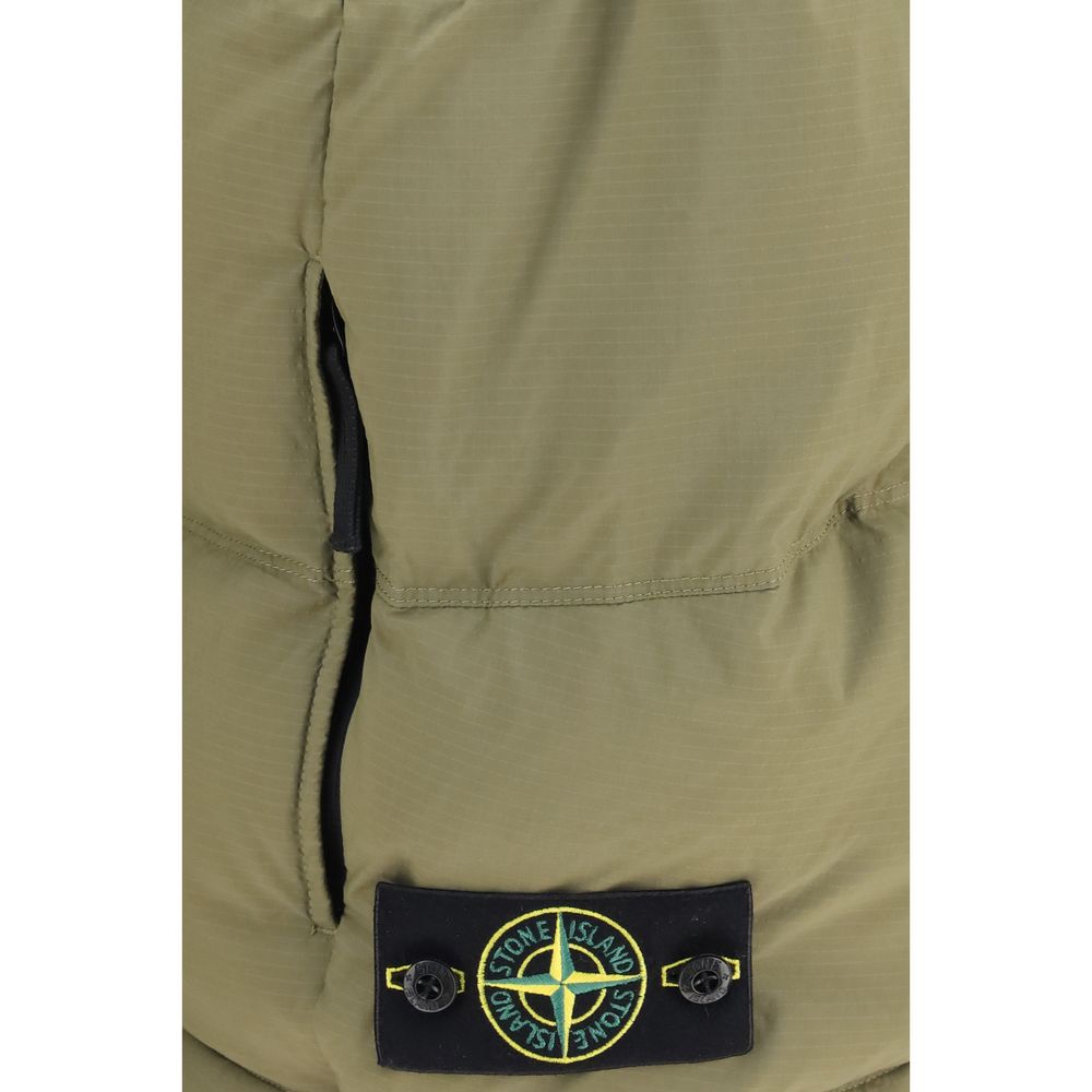 Stone Island Bicolor Polyamide Sleeveless Jacket - Luxury Outerwear