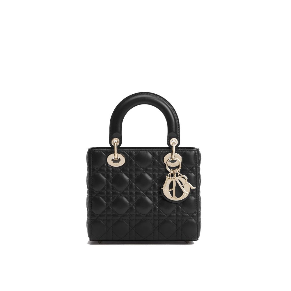Dior Black Lamb Leather Shoulder Bag - Timeless Luxury Redefined