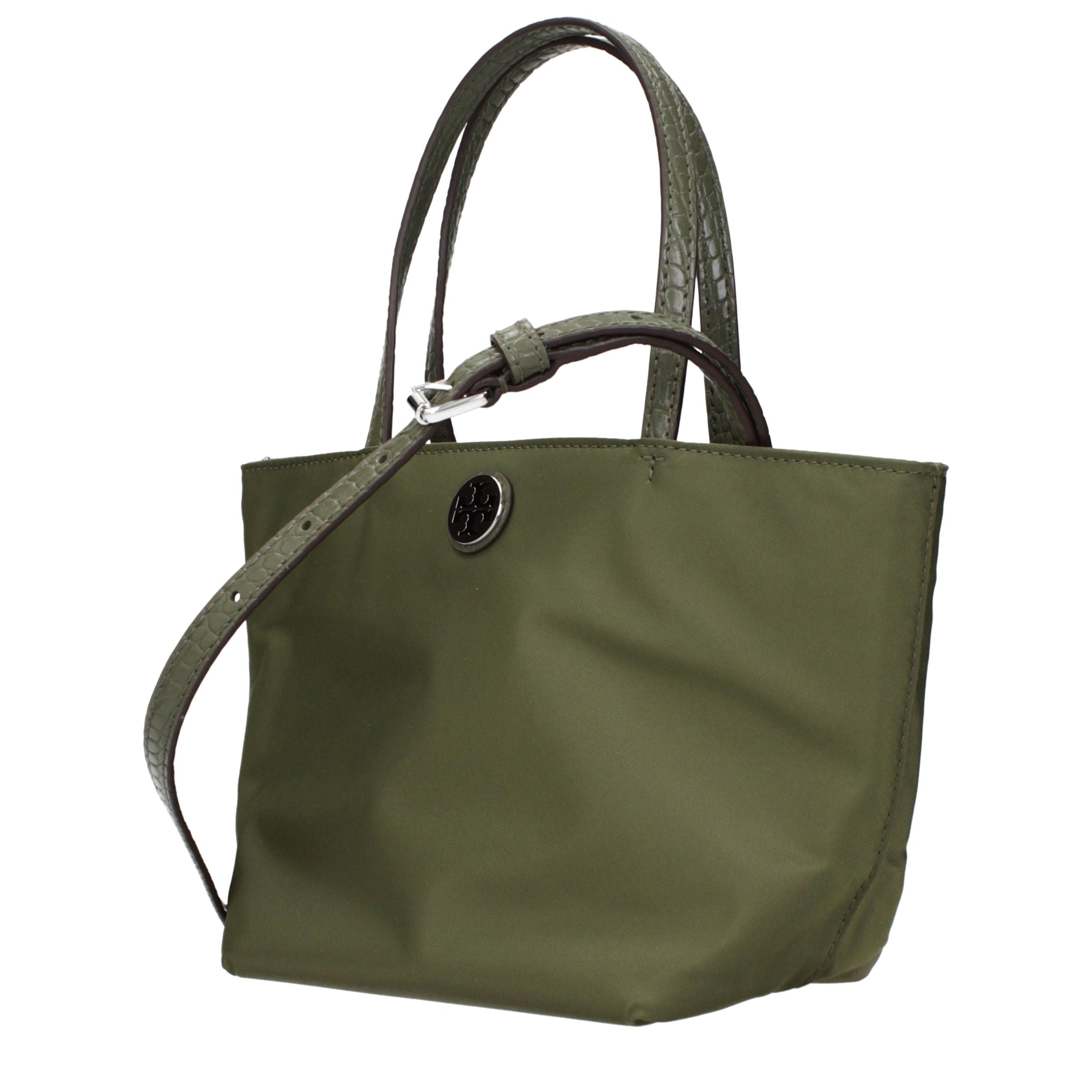 Tory Burch Green Nylon Handbag - Timeless Luxury Redefined