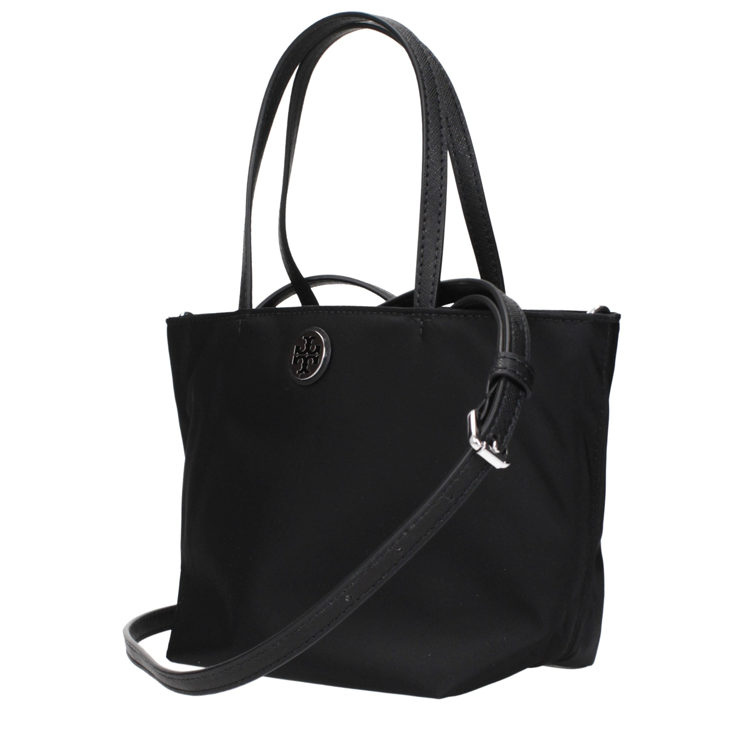 Tory Burch Black Nylon Handbag - Timeless Luxury Essential