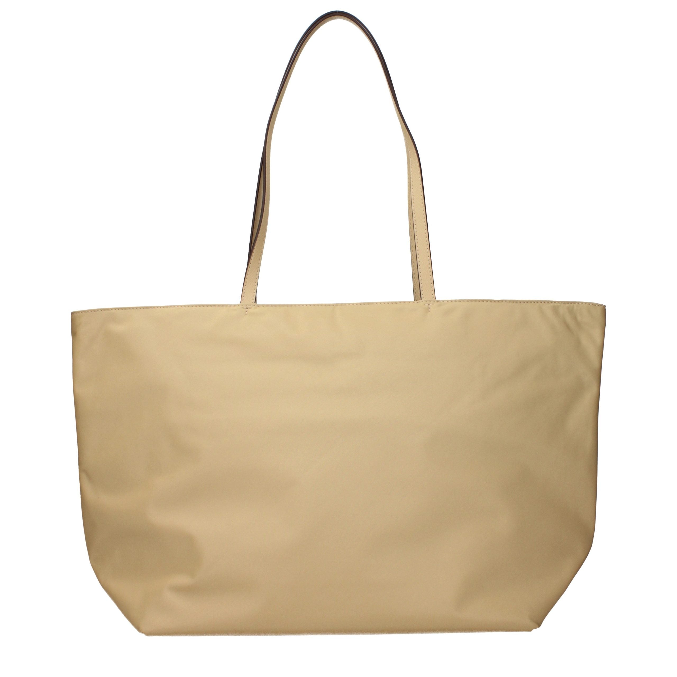 Tory Burch Beige Fabric Shoulder Bag - Timeless Elegance