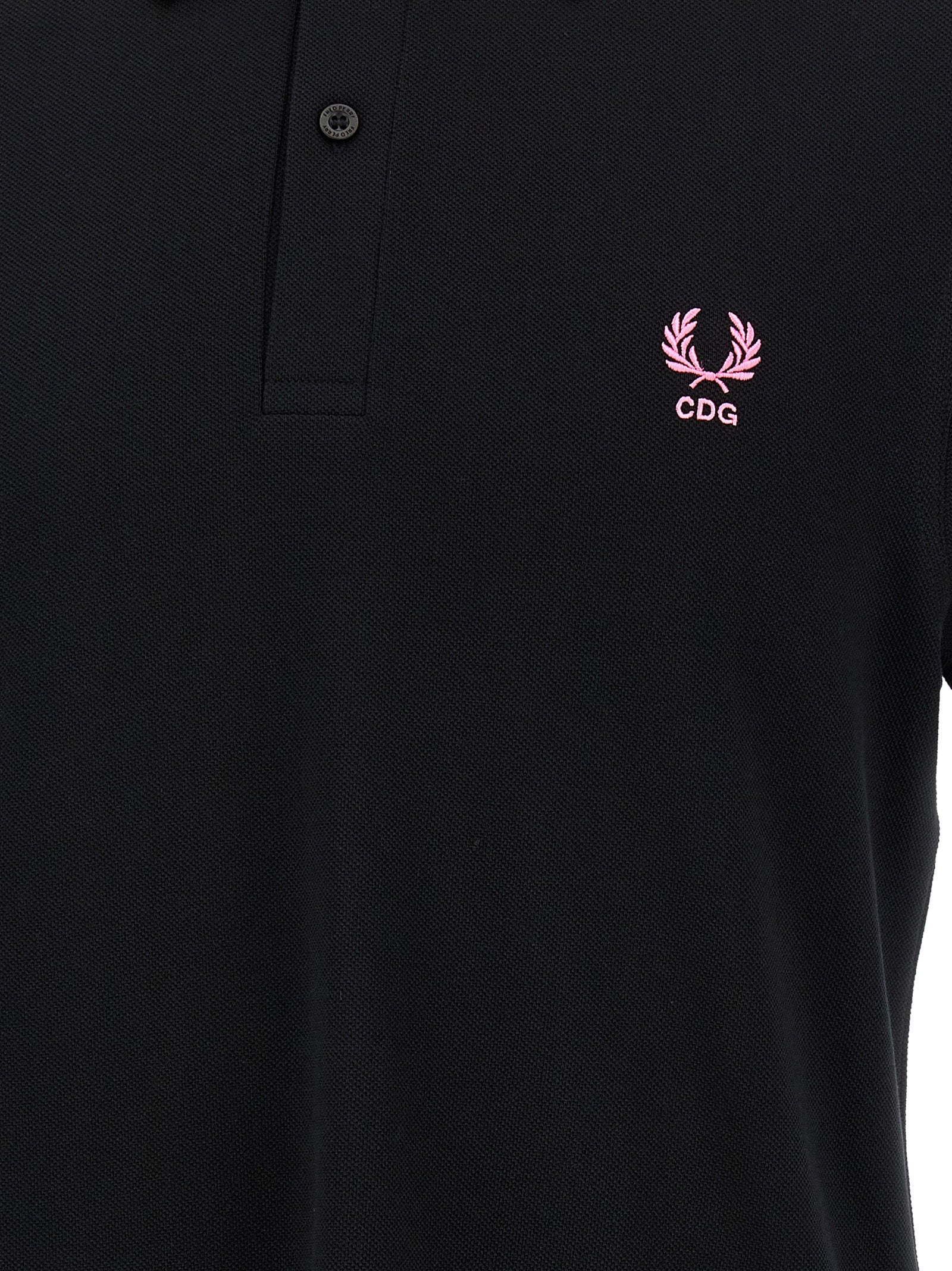 Comme Des Garçons Multicolor Cotton Polo Shirt - Luxe Essential