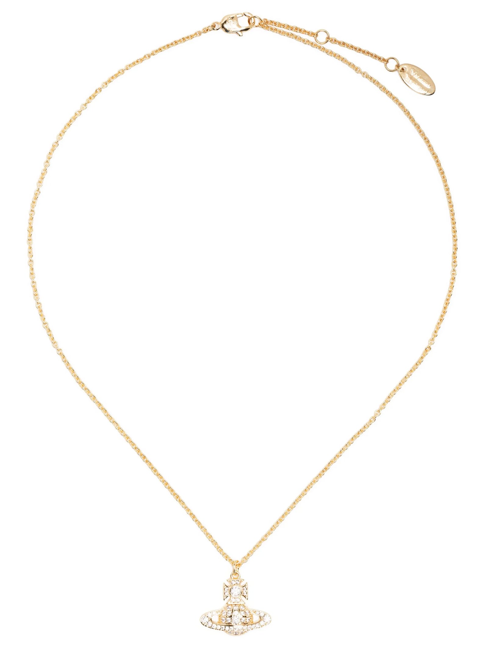 Vivienne Westwood Gold Brass Necklace - Timeless Elegance