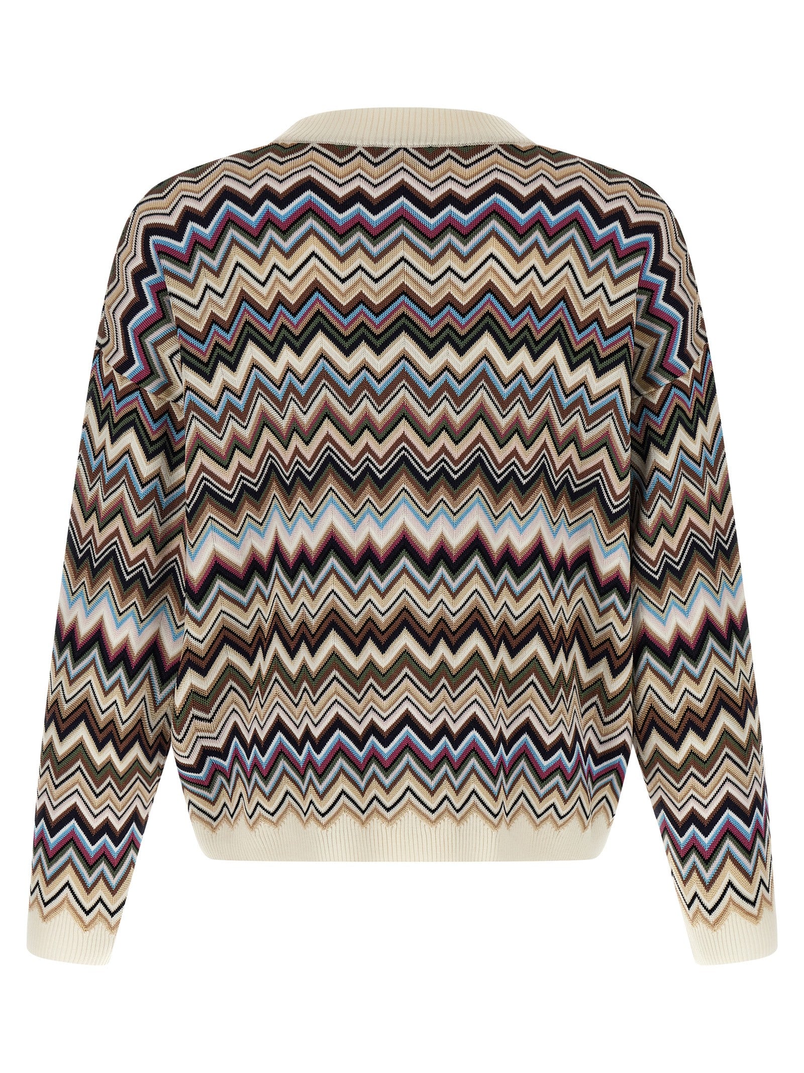 Missoni Multicolor Viscose Cardigan - Iconic Luxury Layering