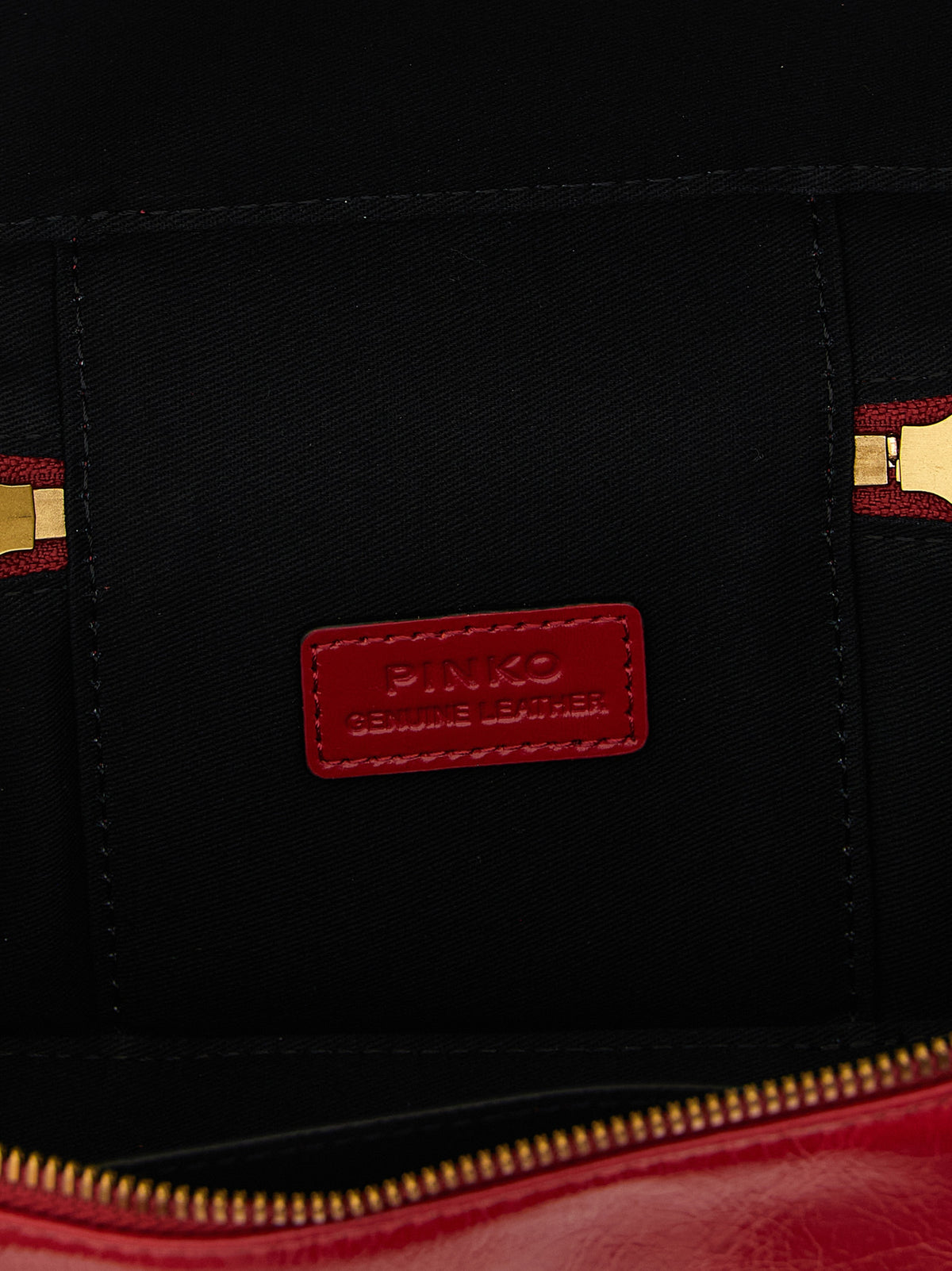 Elevate your style with the PINKO Red Calfskin Crossbody Bag, a masterpiece of exquisite craftsmanship and vibrant allure, perfect for the discerning fashion connoisseur.