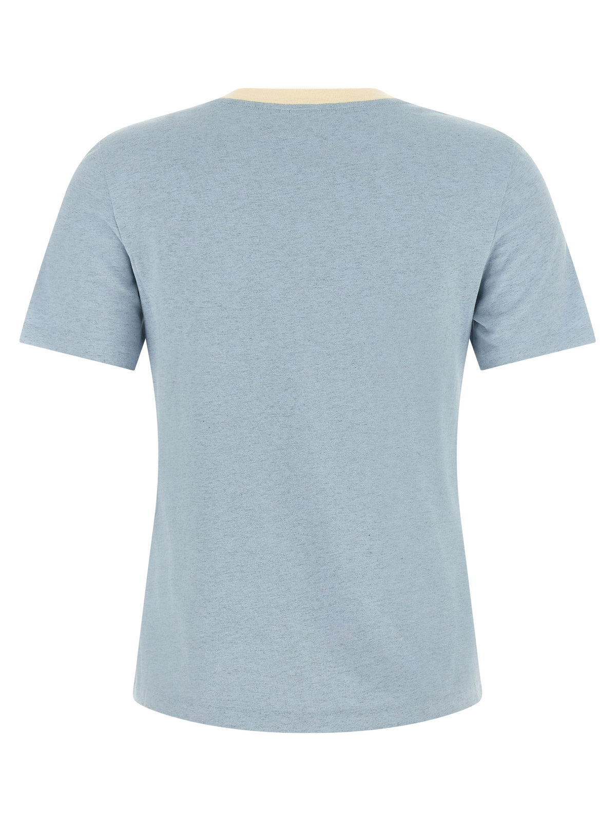 Elevate your wardrobe with the Chloé Blue Cotton T-Shirt, a luxurious blend of comfort and sophistication, perfect for those who appreciate timeless elegance.