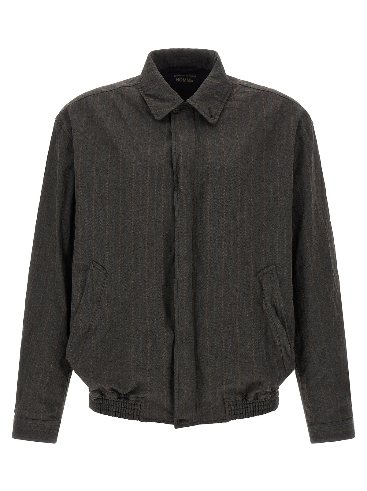 Discover the exquisite Comme Des Garçons Brown Polyester Bomber, a masterpiece of innovative design and luxurious craftsmanship, perfect for the discerning wardrobe.