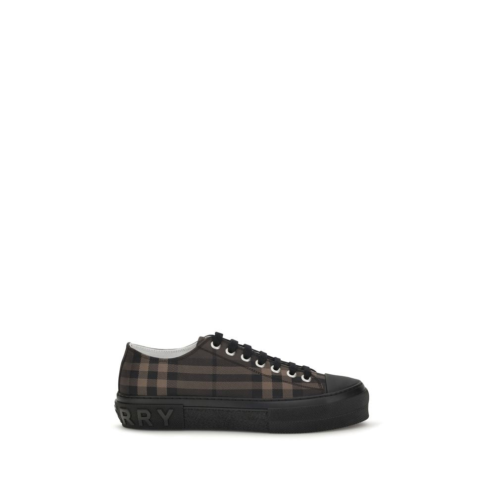 Elevate your style with Burberry Brown Polyamide Chunky Sneakers, crafted from luxurious materials in Italy. A timeless blend of comfort and sophistication awaits.
