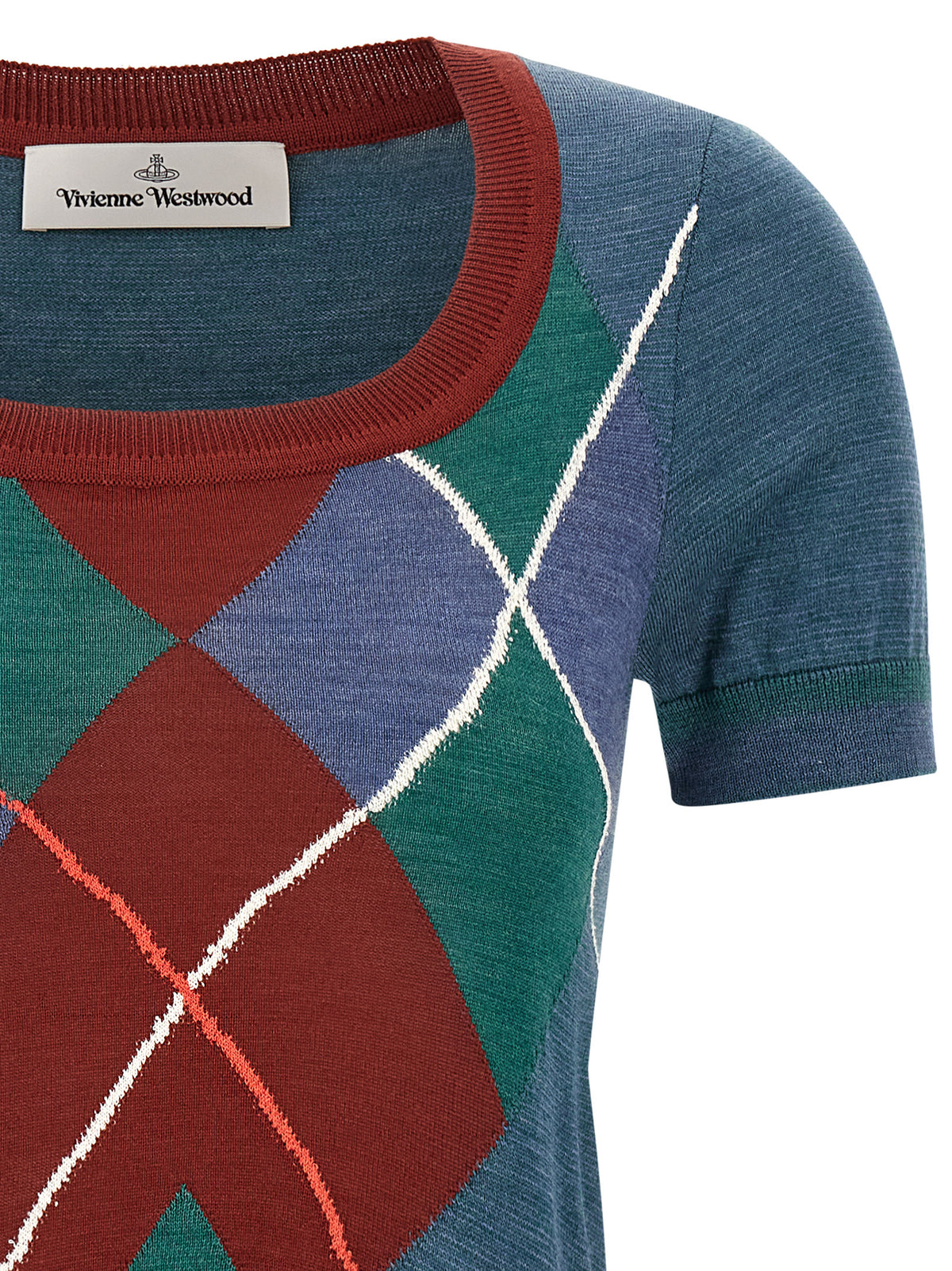 Vivienne Westwood Multicolor Wool Cardigan - Luxurious Fashion Statement