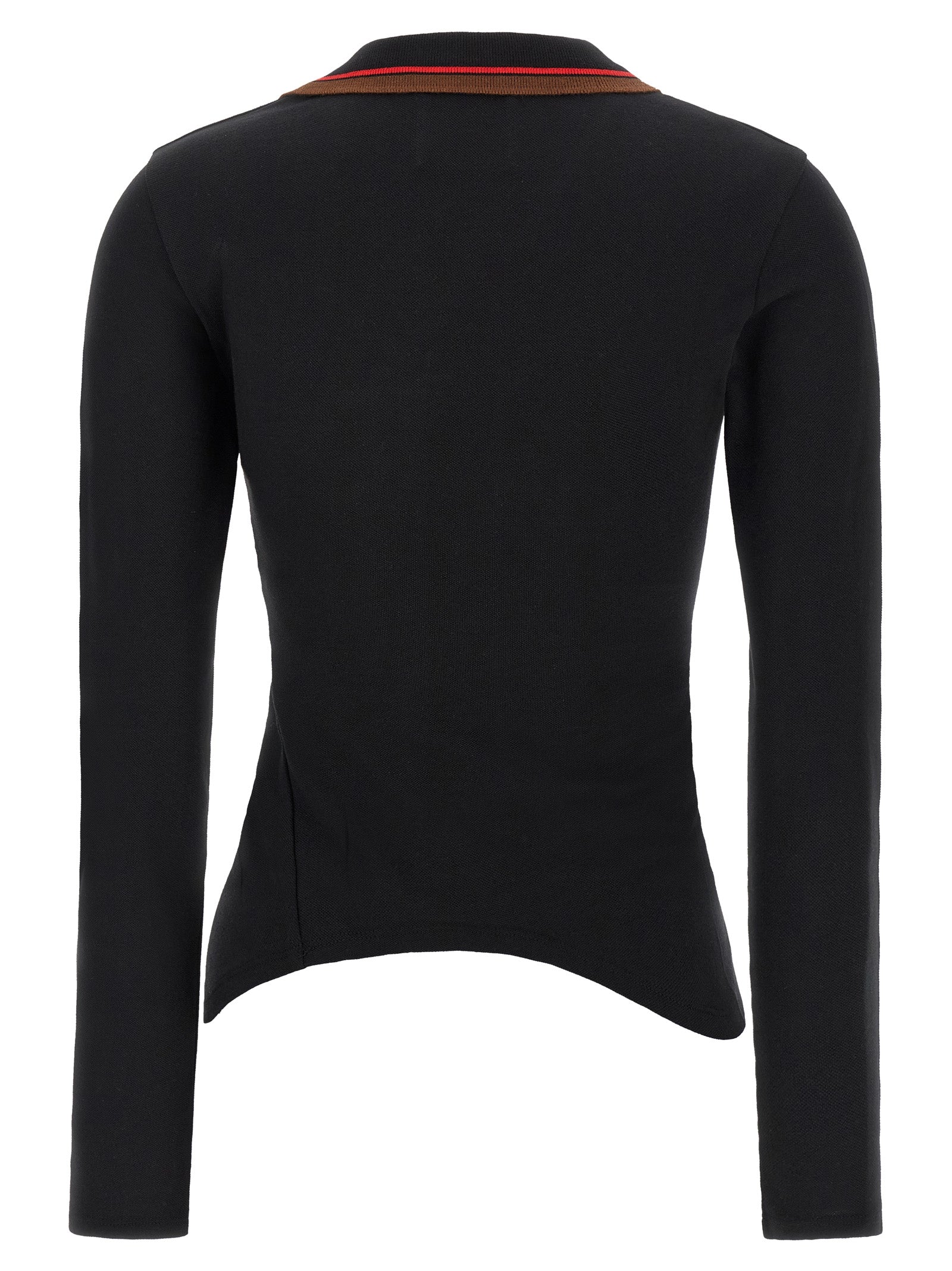 Vivienne Westwood Black Cotton Polo Shirt