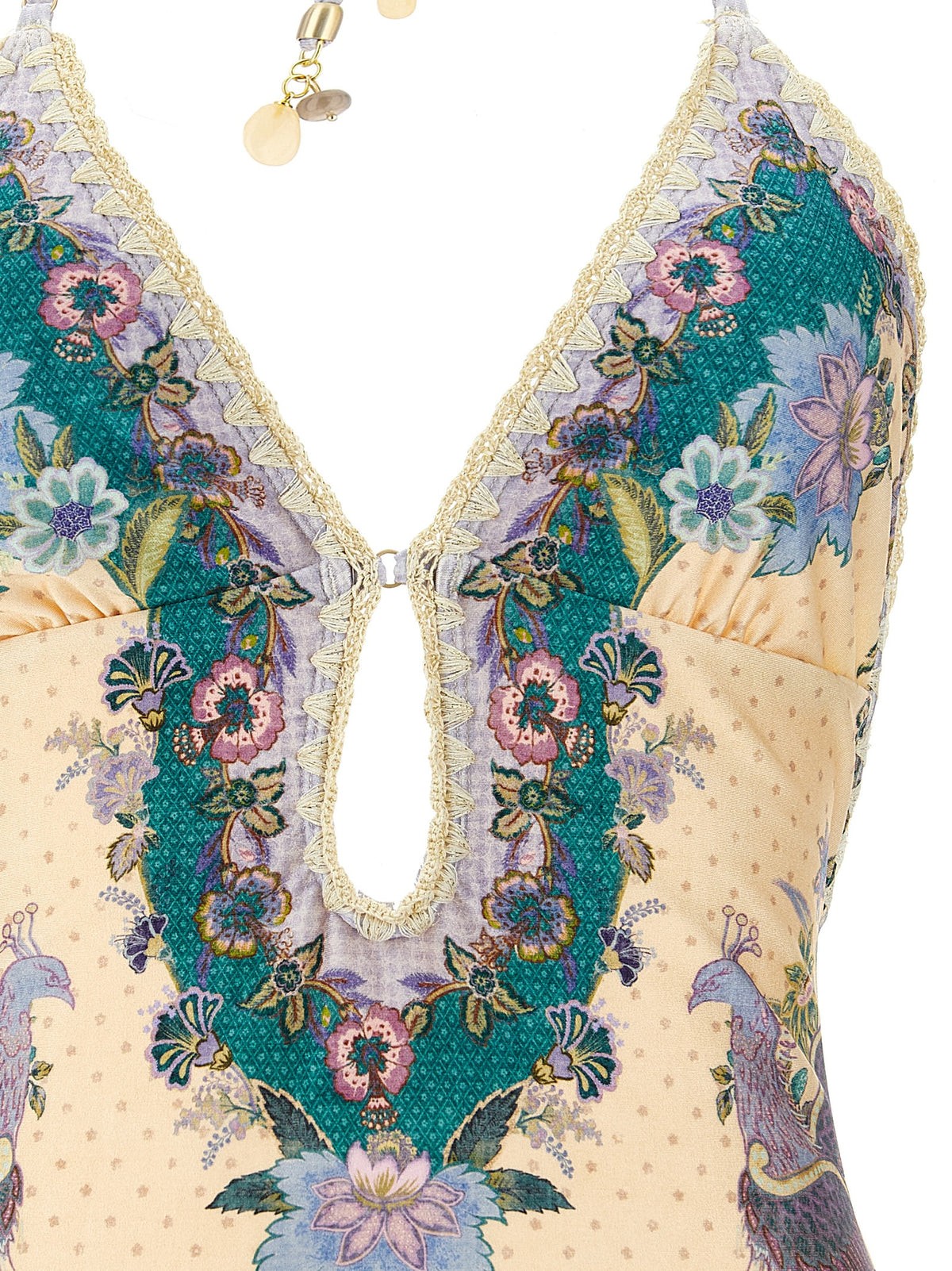 Zimmermann Multicolor Polyamide One-Piece Swimsuit