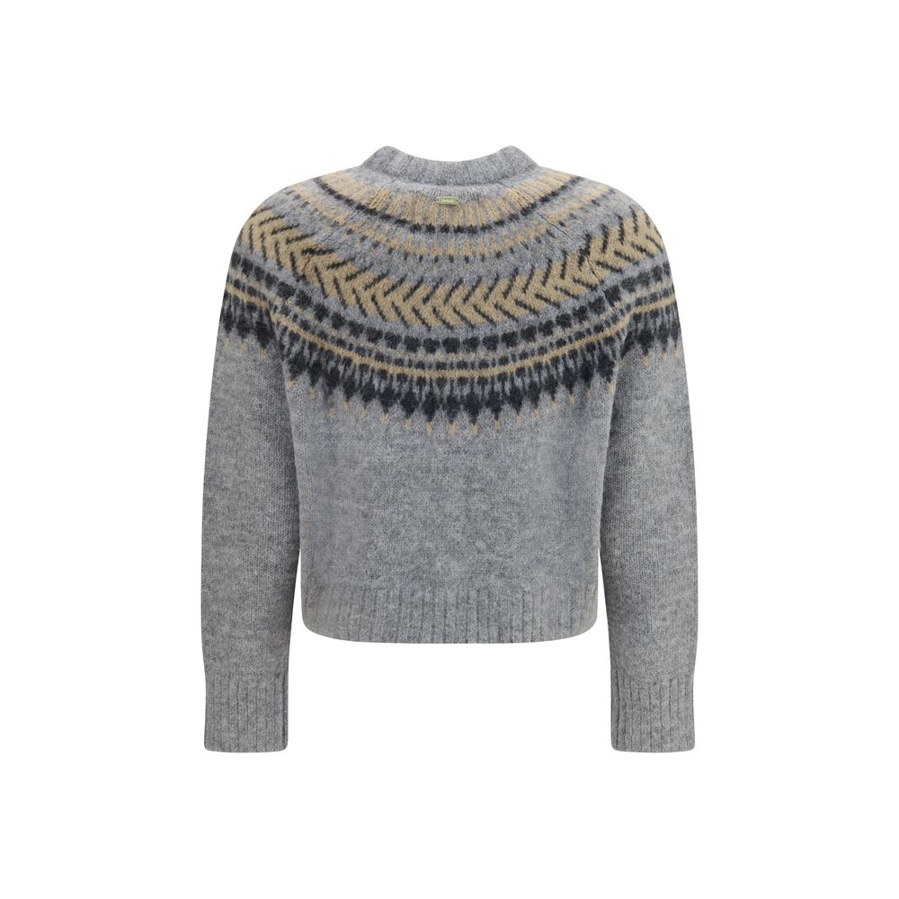 Barbour Gray Polyamide Sweatshirt - Timeless Luxury Redefined
