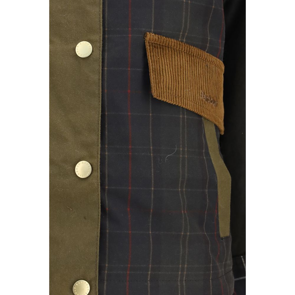 Barbour Brown Cotton Shell Jacket - Timeless Luxury Outerwear