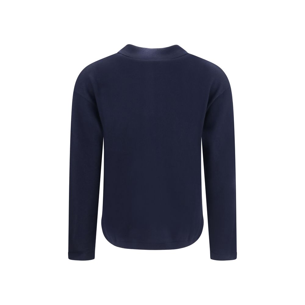 'S Max Mara Blue Wool Oves Aries Cardigan
