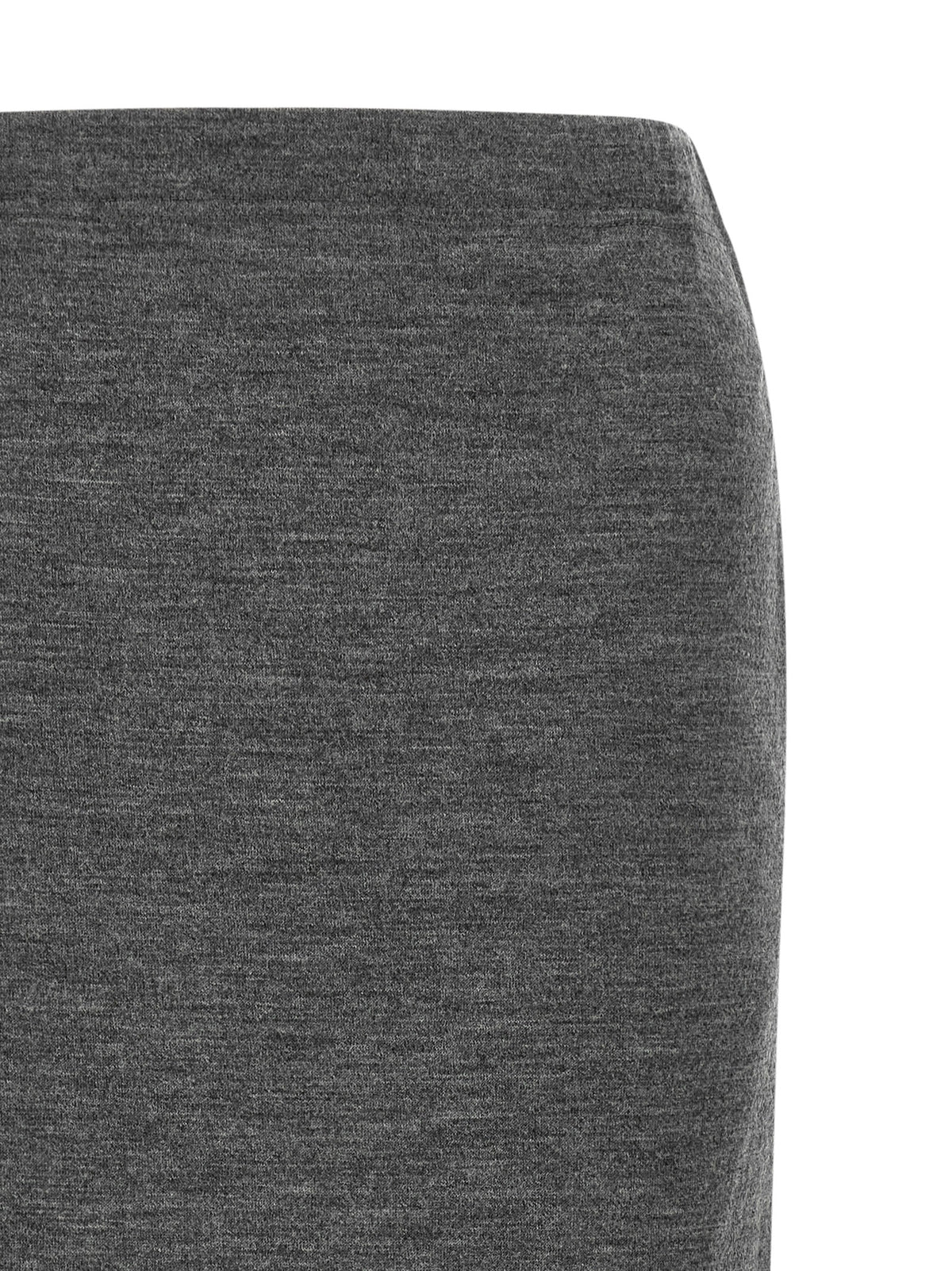 Discover the Junya Watanabe Gray Wool Midi Skirt, where exquisite craftsmanship meets modern elegance, perfect for those who embody timeless sophistication.