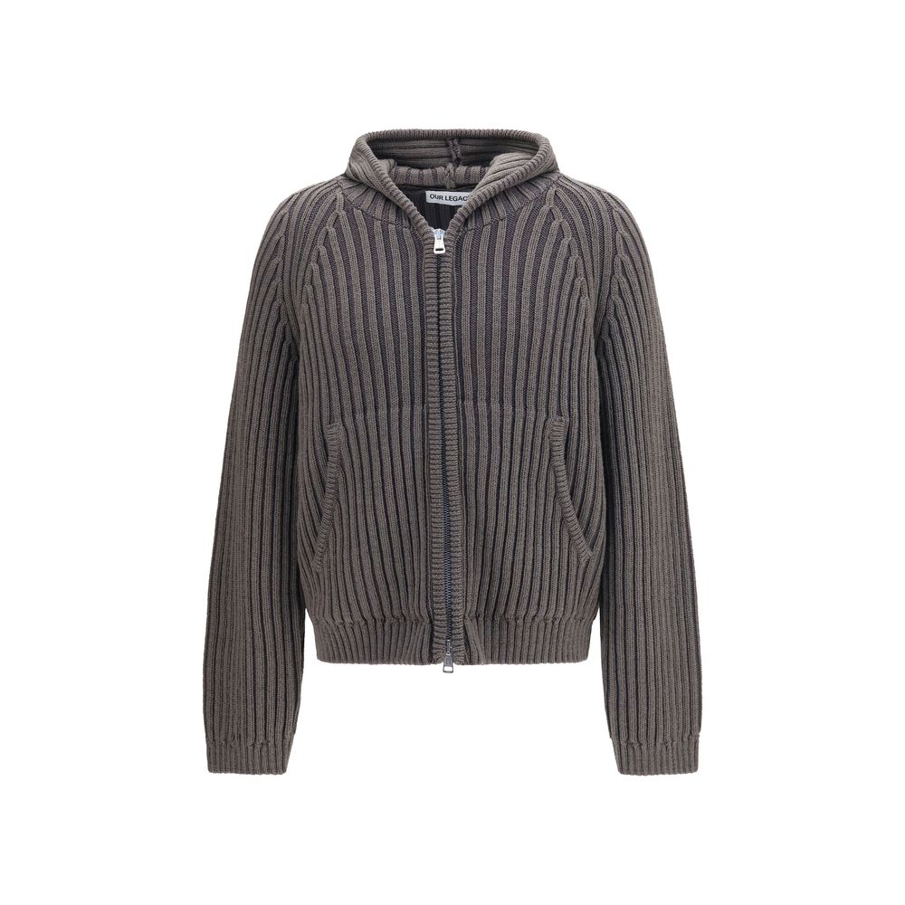 Our Legacy Gray Wool Oves Aries Sweatshirt - Luxurious Merino Elegance