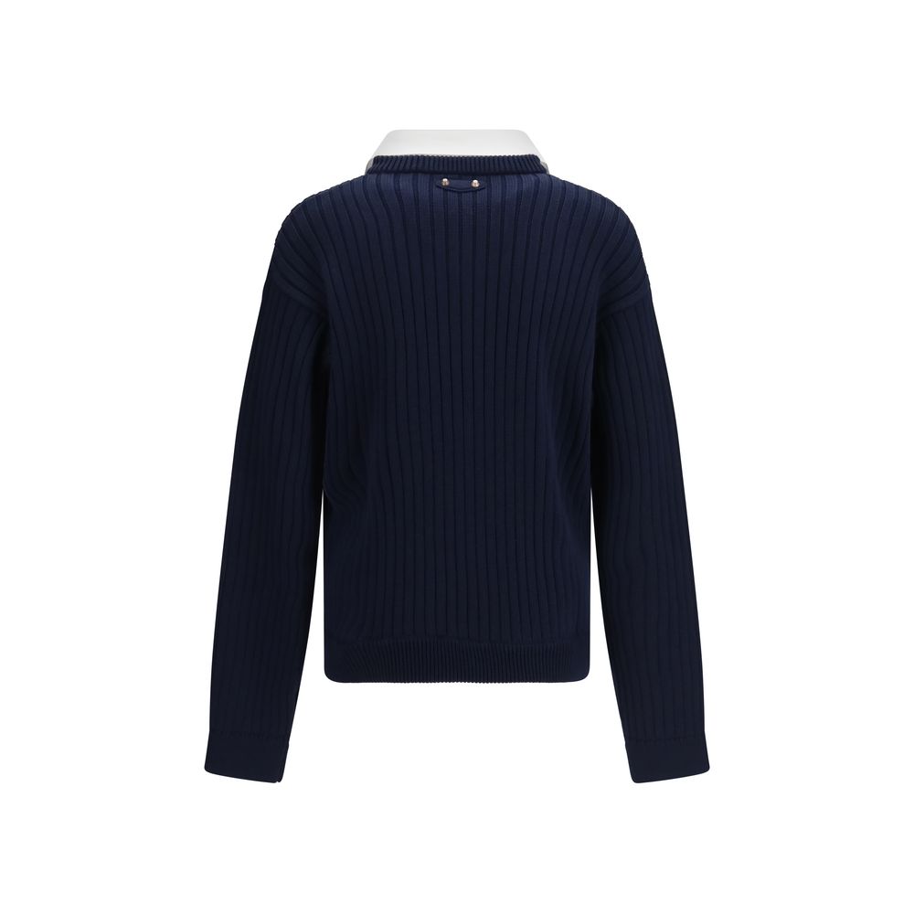 Balenciaga Blue Cotton Sweatshirt - Timeless Luxury Redefined