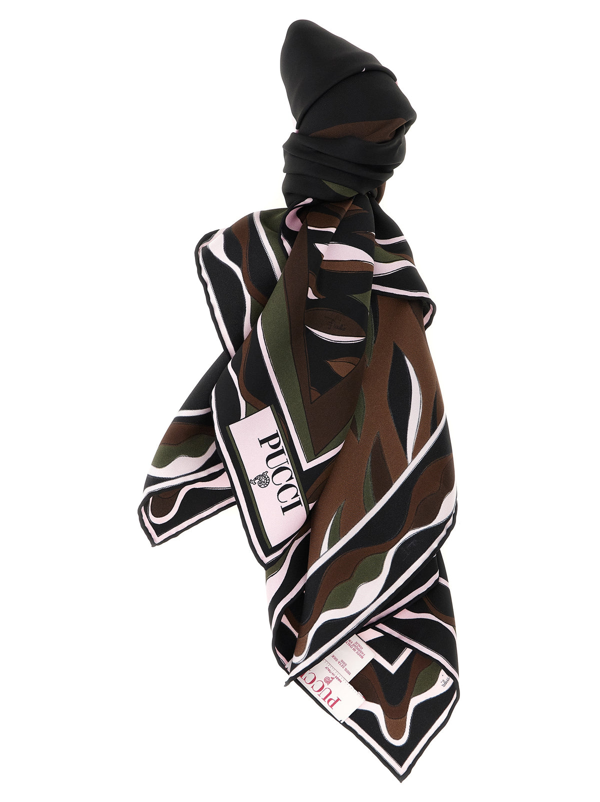 Emilio Pucci Multicolor Silk Scarf - Timeless Italian Elegance