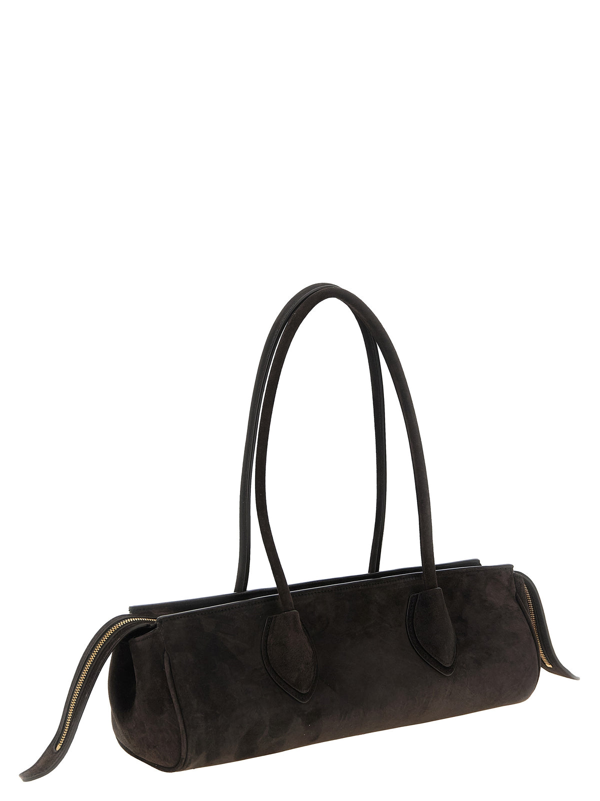 Khaite Donna Shoulder Bag - Timeless Elegance in Brown Calfskin