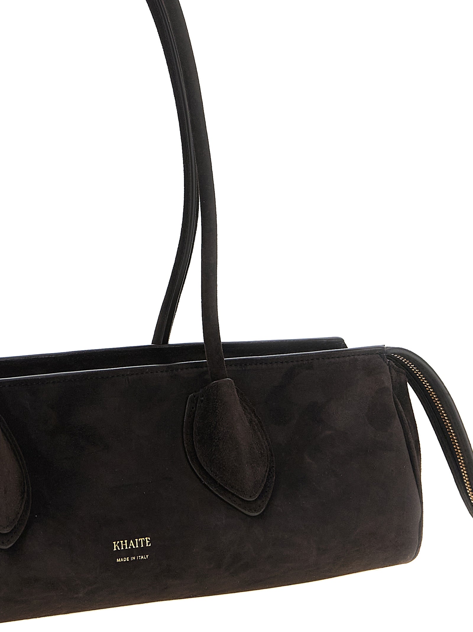 Khaite Donna Shoulder Bag - Timeless Luxury in Brown Calfskin