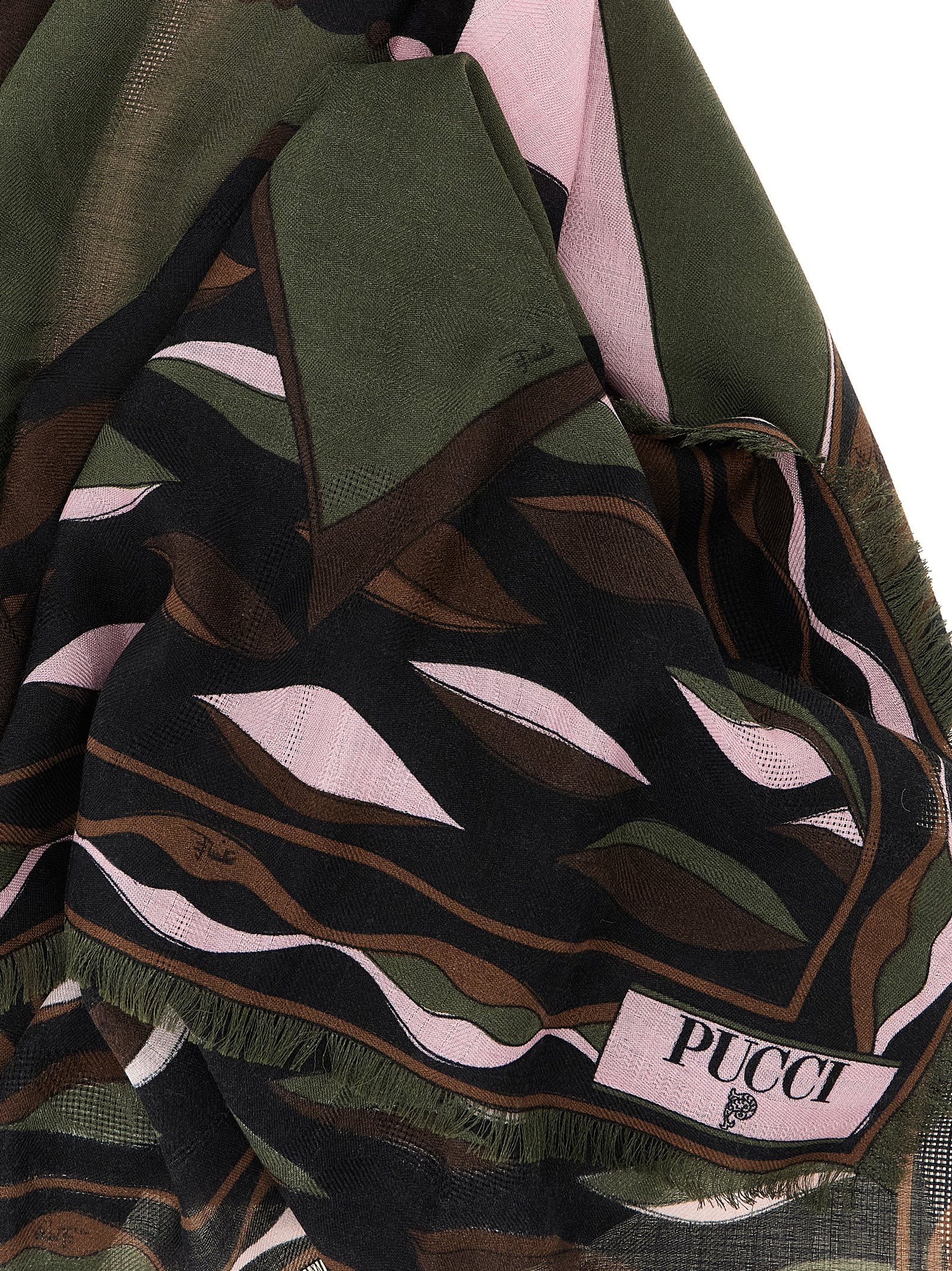 Emilio Pucci Multicolor Silk Scarf - Luxurious Italian Elegance