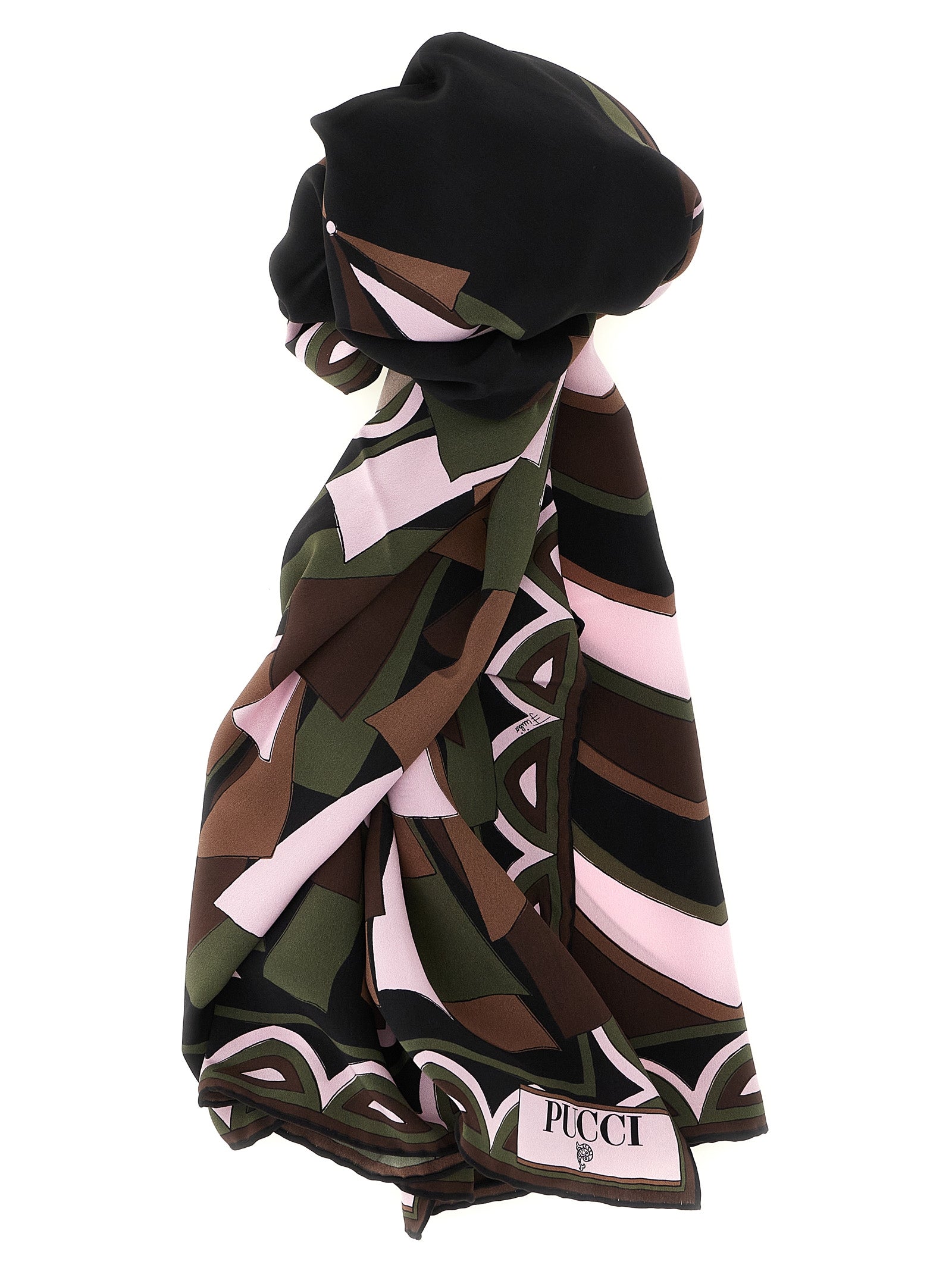 Emilio Pucci Multicolor Silk Scarf - Timeless Elegance in Luxury