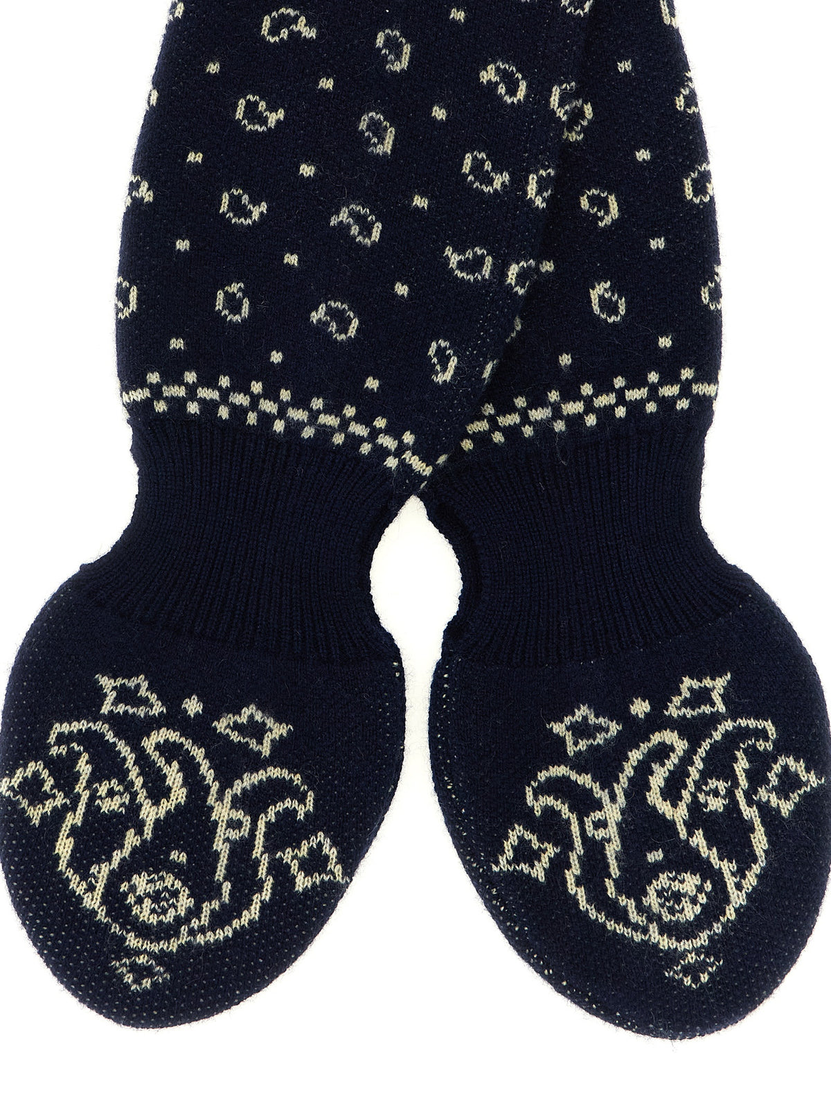 Guest in Residence Blue Wool Foulard - Elevate Your Elegance