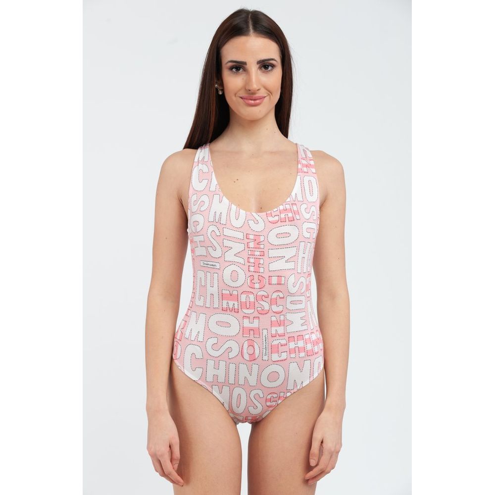 Moschino Multicolor Cotton One-Piece Swimsuit - Luxury Swimwear