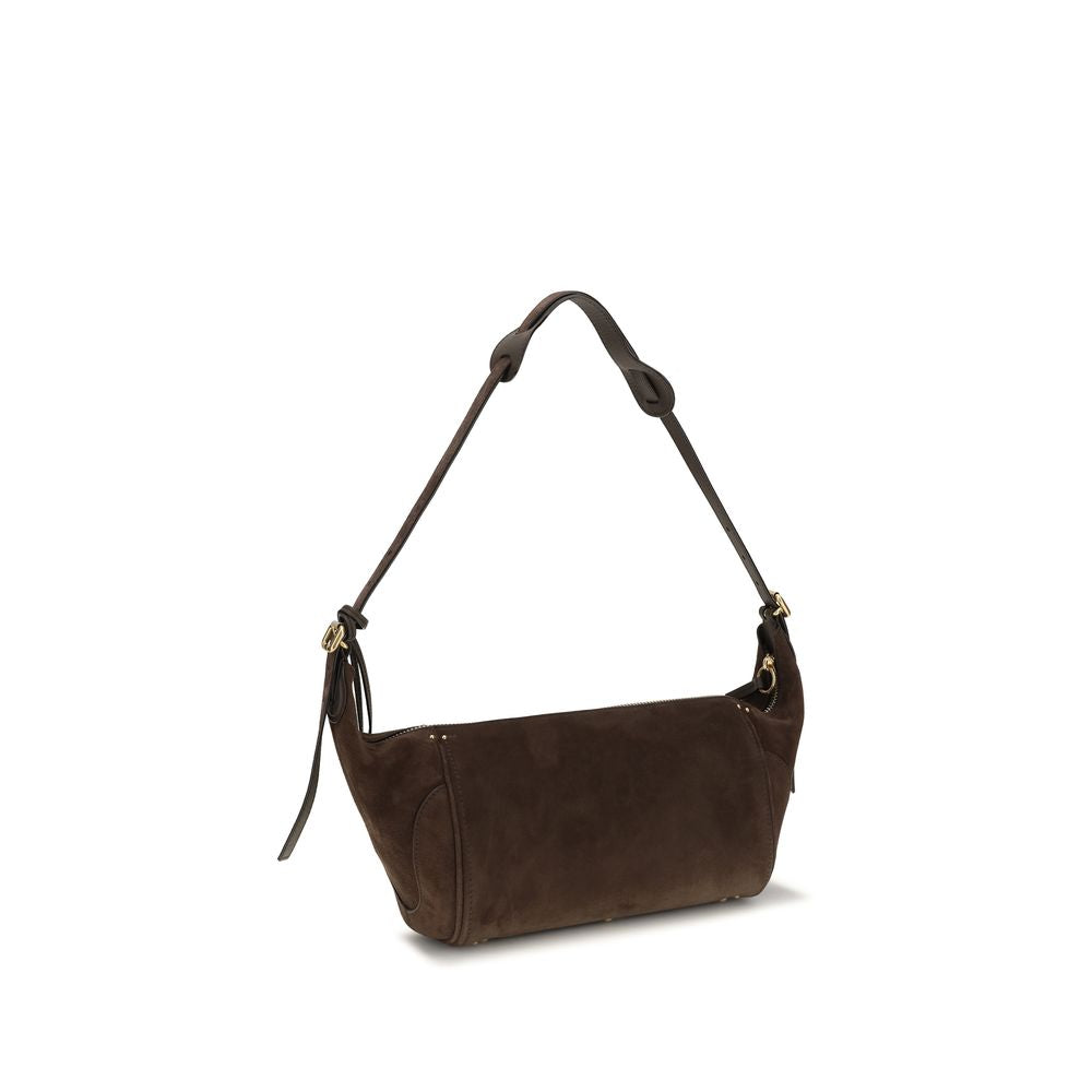 Chloé Brown Calf Leather Bos Taurus Shoulder Bag - Timeless Luxury
