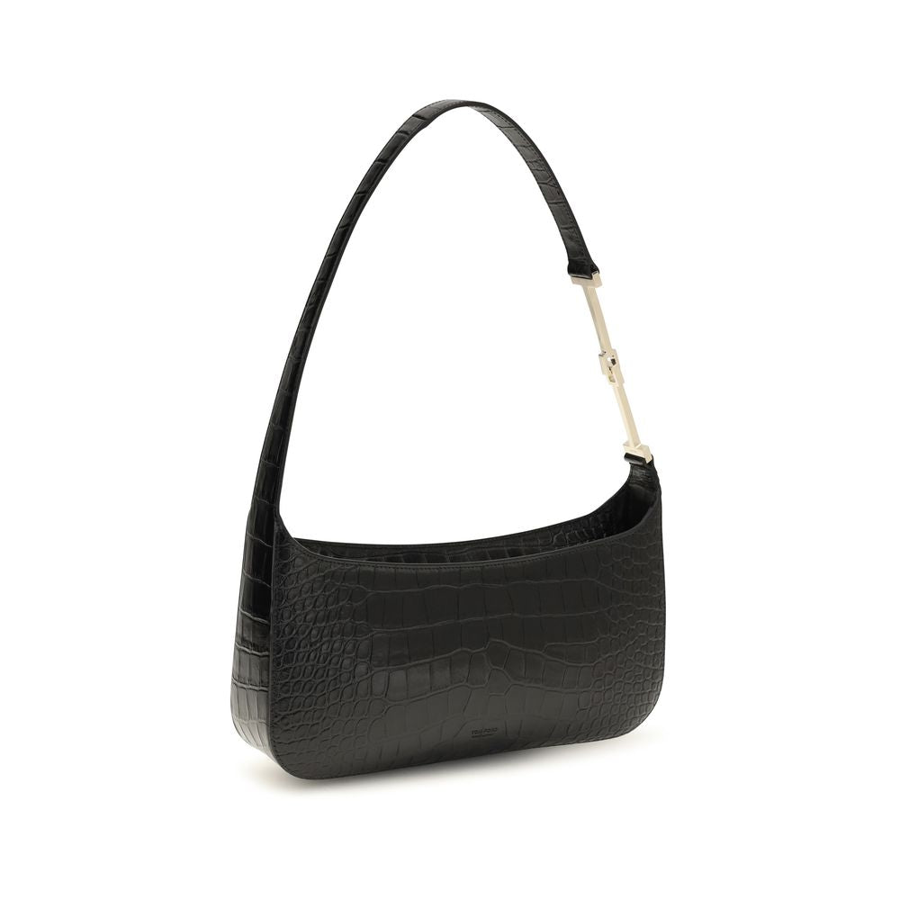 Tom Ford Crocodile-Print Shoulder Bag - Luxury Leather Elegance