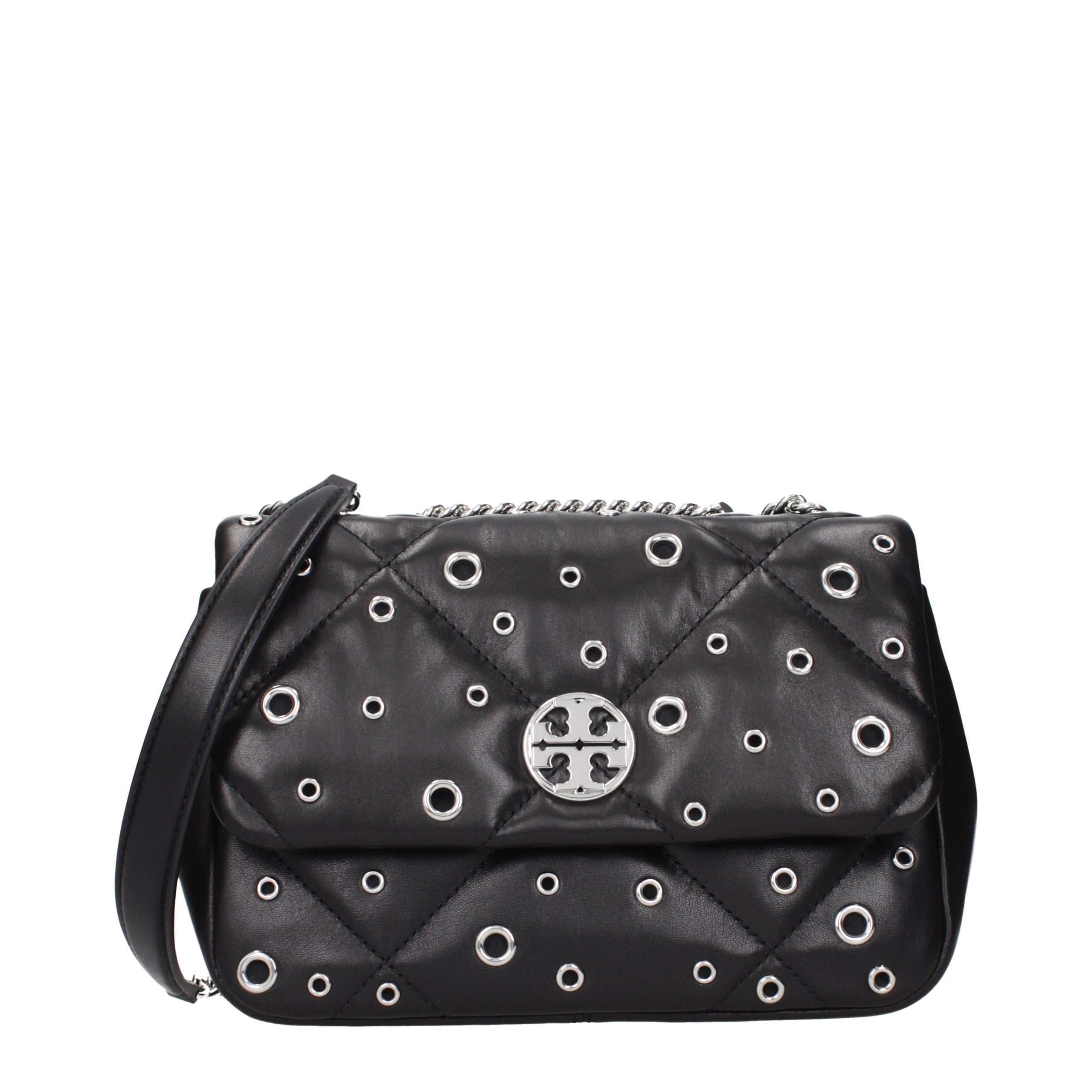Tory Burch Black Leather Crossbody Bag - Timeless Elegance